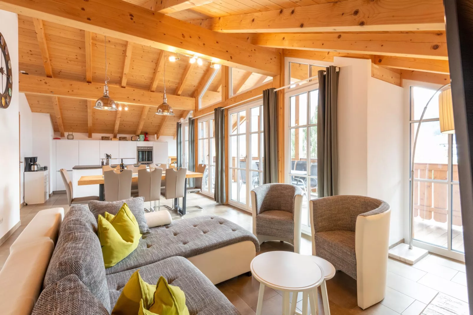 Residenz Edelalm Penthouse - 6 Pers-Woonkamer