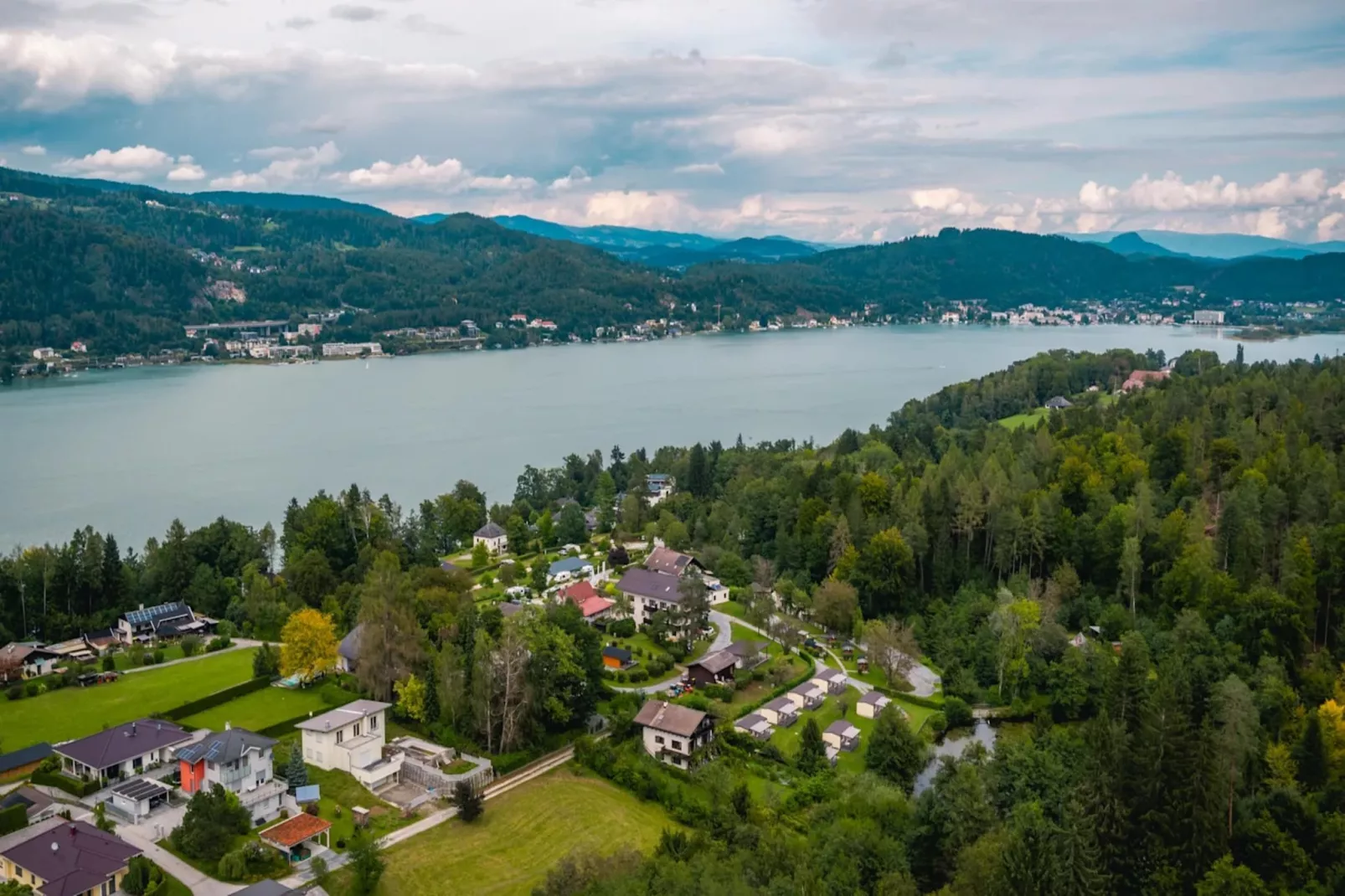 Resort Wörthersee 4-Gebieden zomer 1km