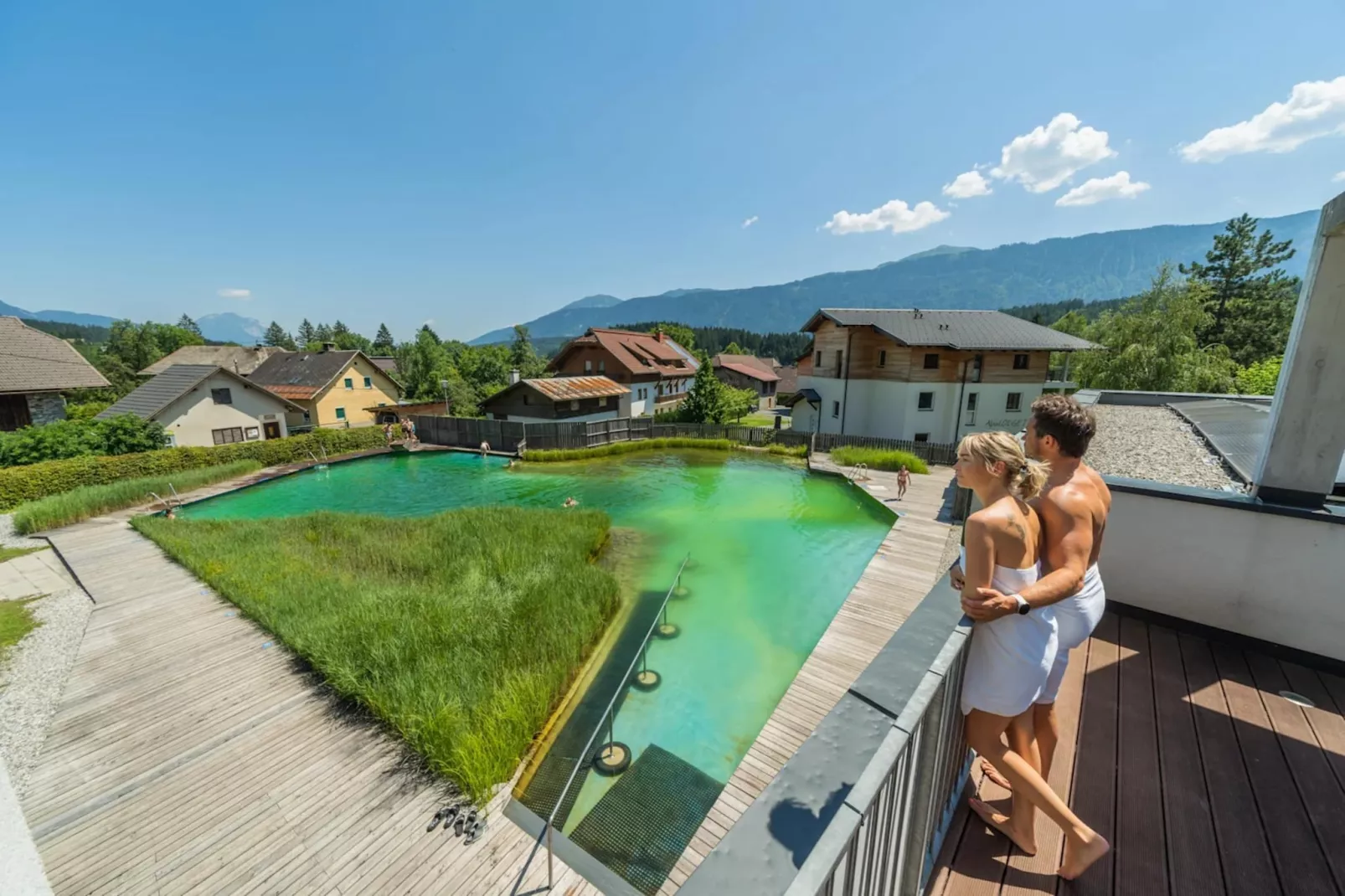 Resort Hermagor-Nassfeld 1-Gebieden zomer 1km