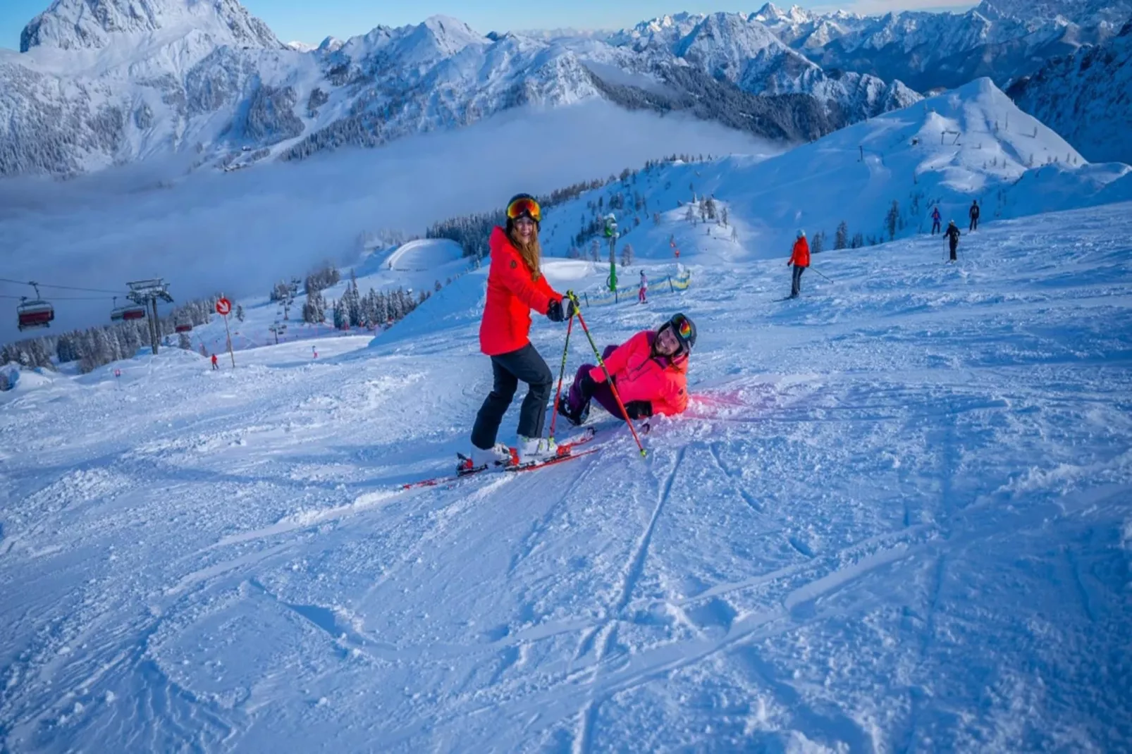 Resort Hermagor-Nassfeld 1-Gebied winter 20km