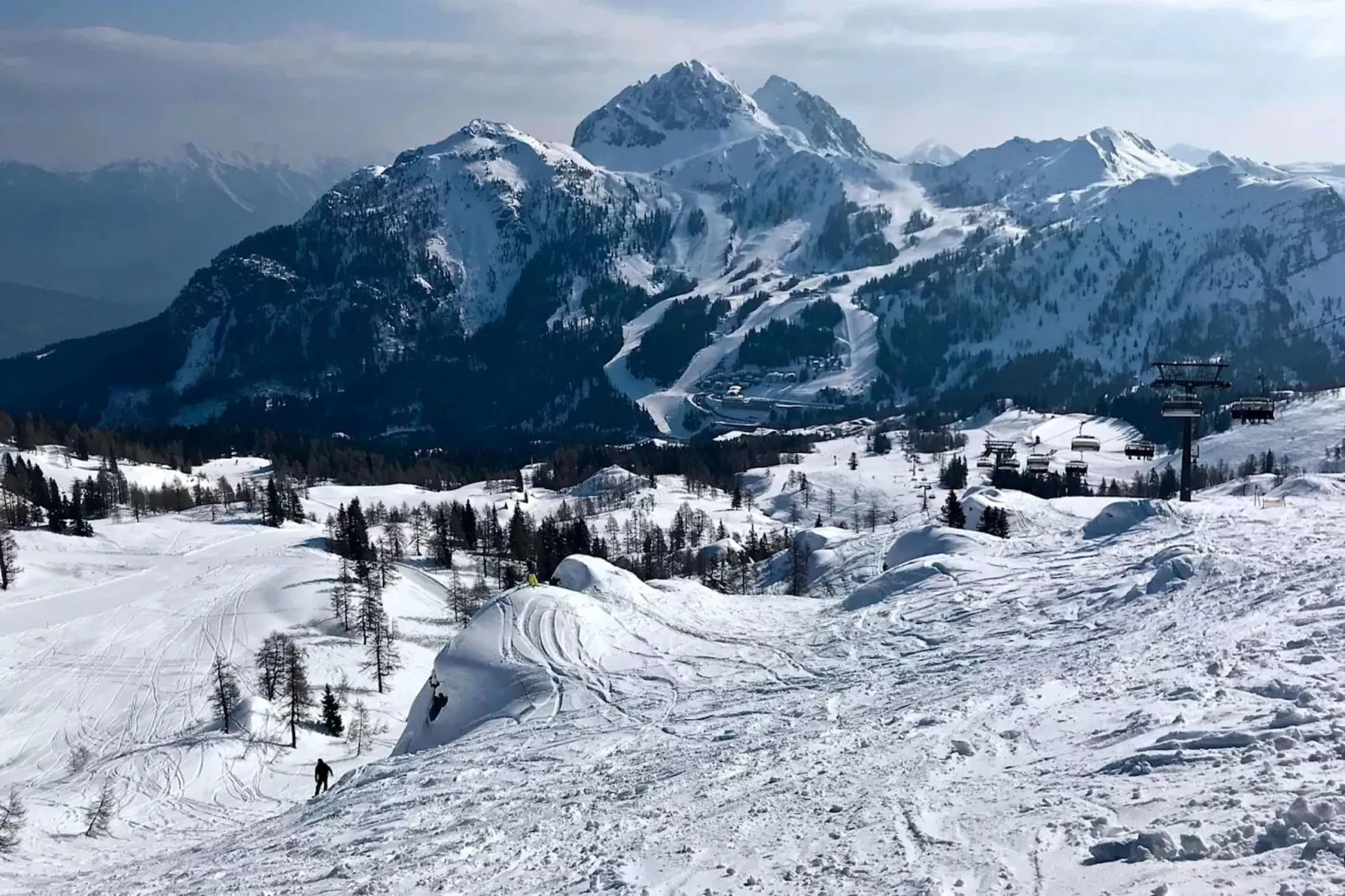 Resort Hermagor-Nassfeld 1-Gebied winter 20km