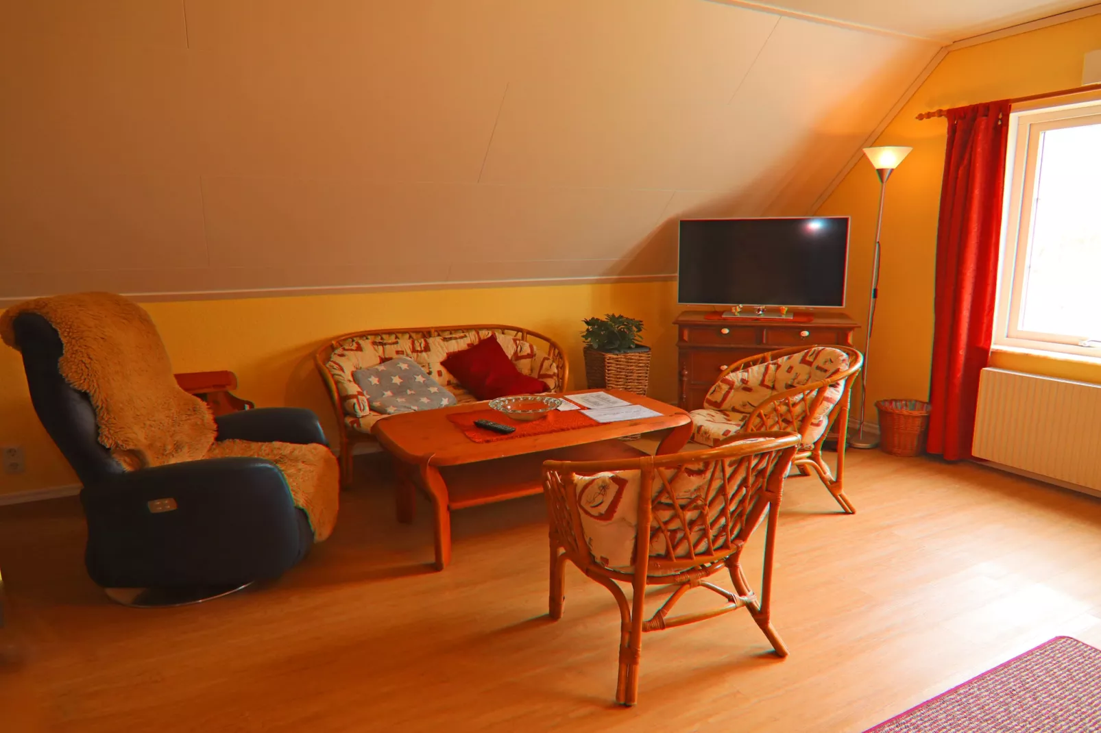 Kühlungsblick im Schwedenhaus-Woonkamer