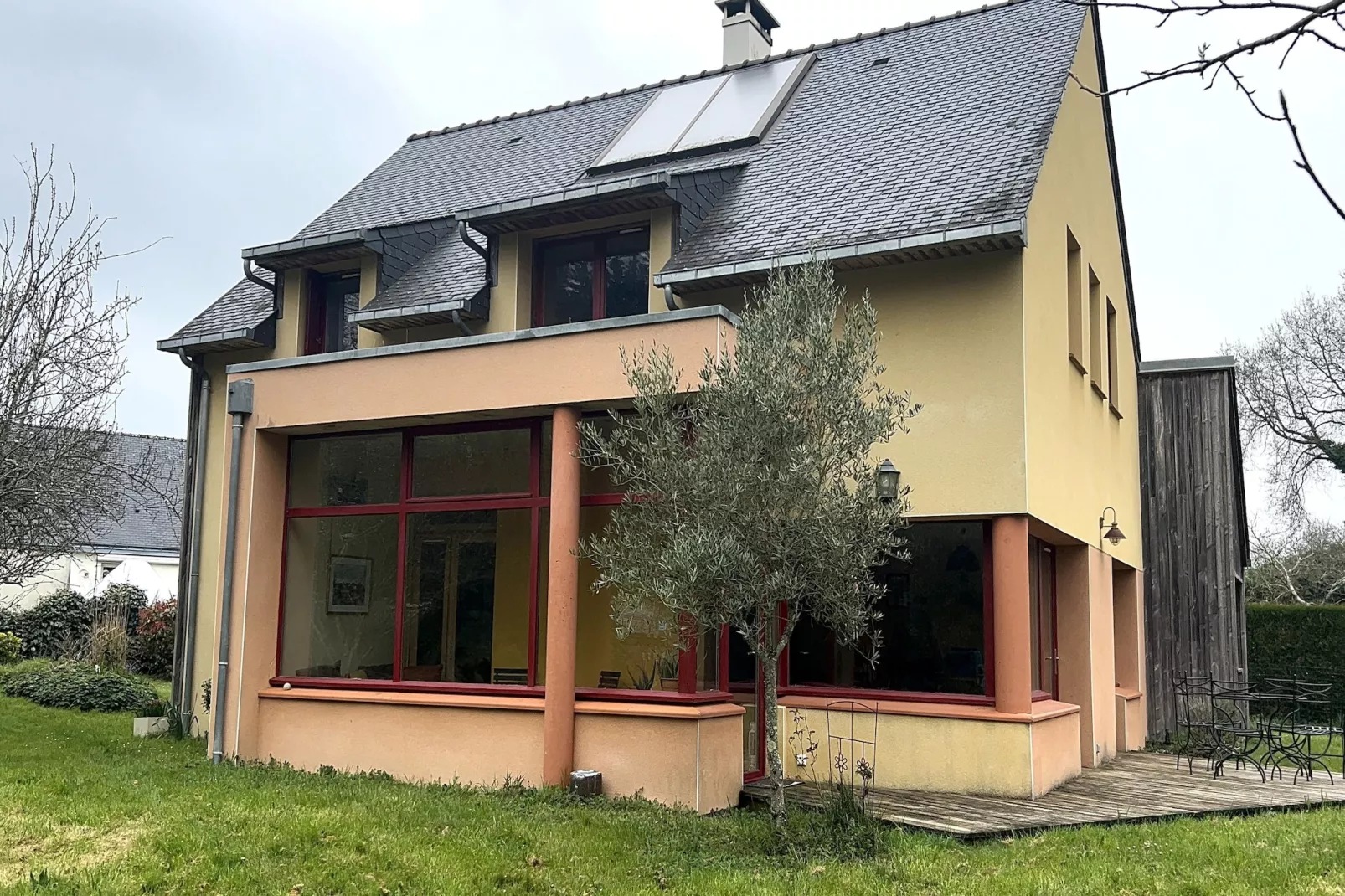 Maison de vacances avec jardin Surzur-Exterieur winter