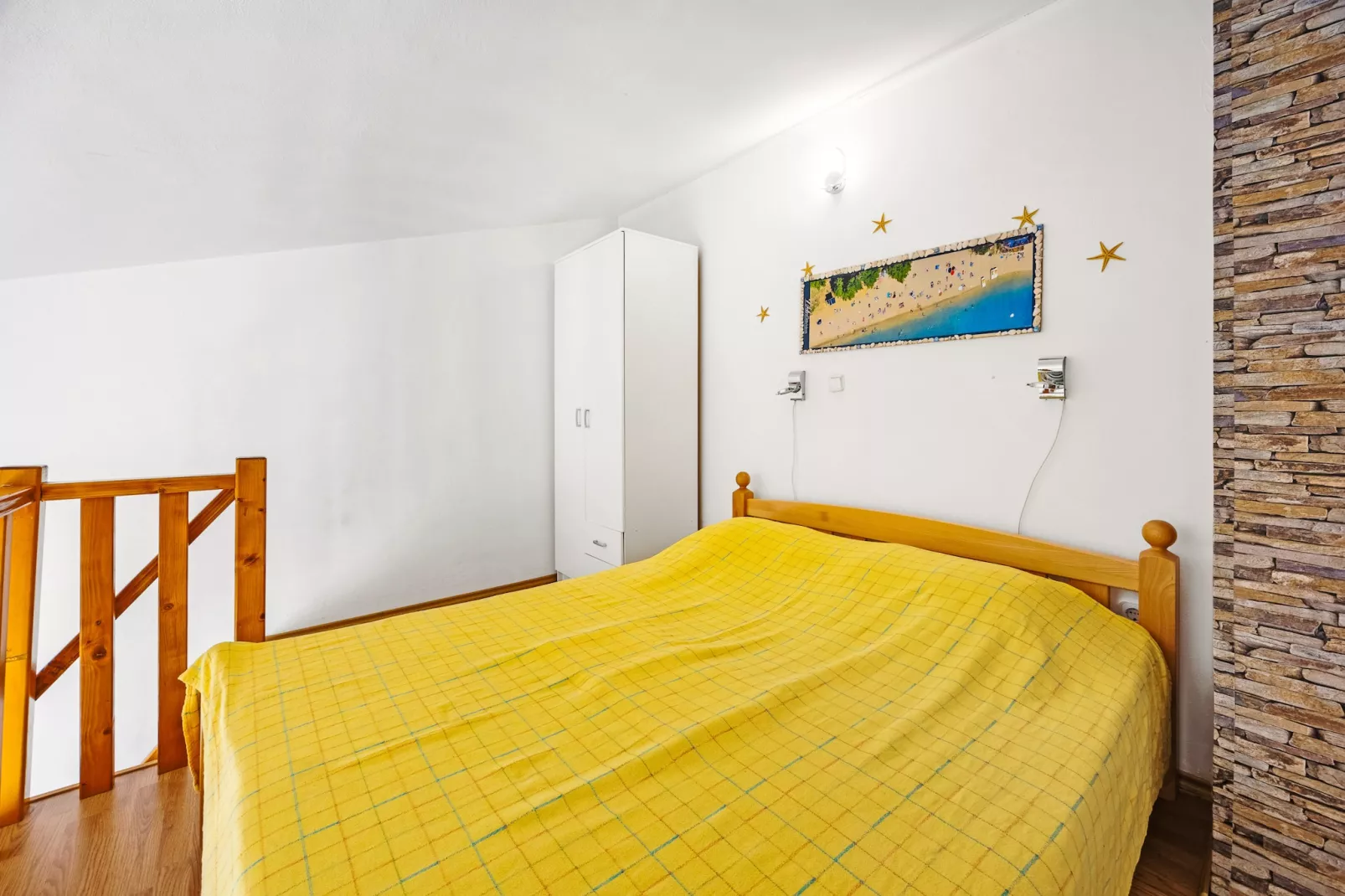 Mijic Studio 3 - 250 m from the Beach-Slaapkamer