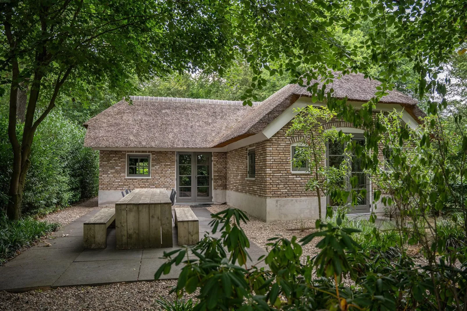 Vlindervallei Boshuis 16p-Buitenkant zomer