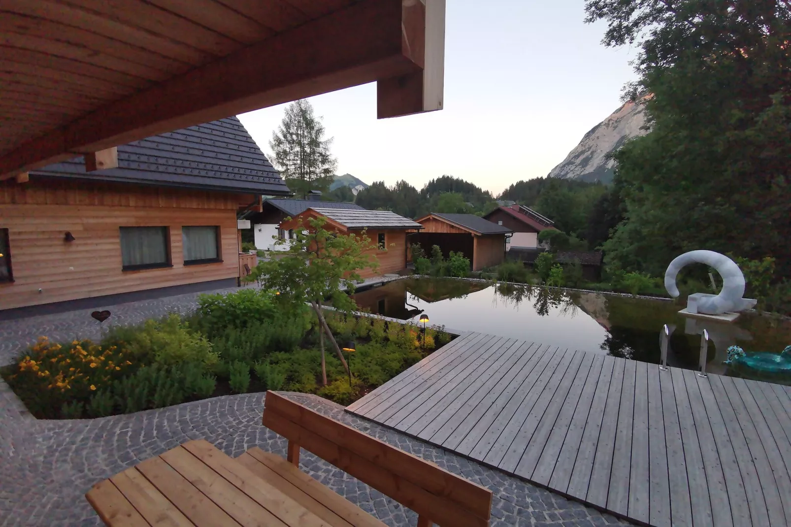 Chalet Tauplitz-Terrasbalkon