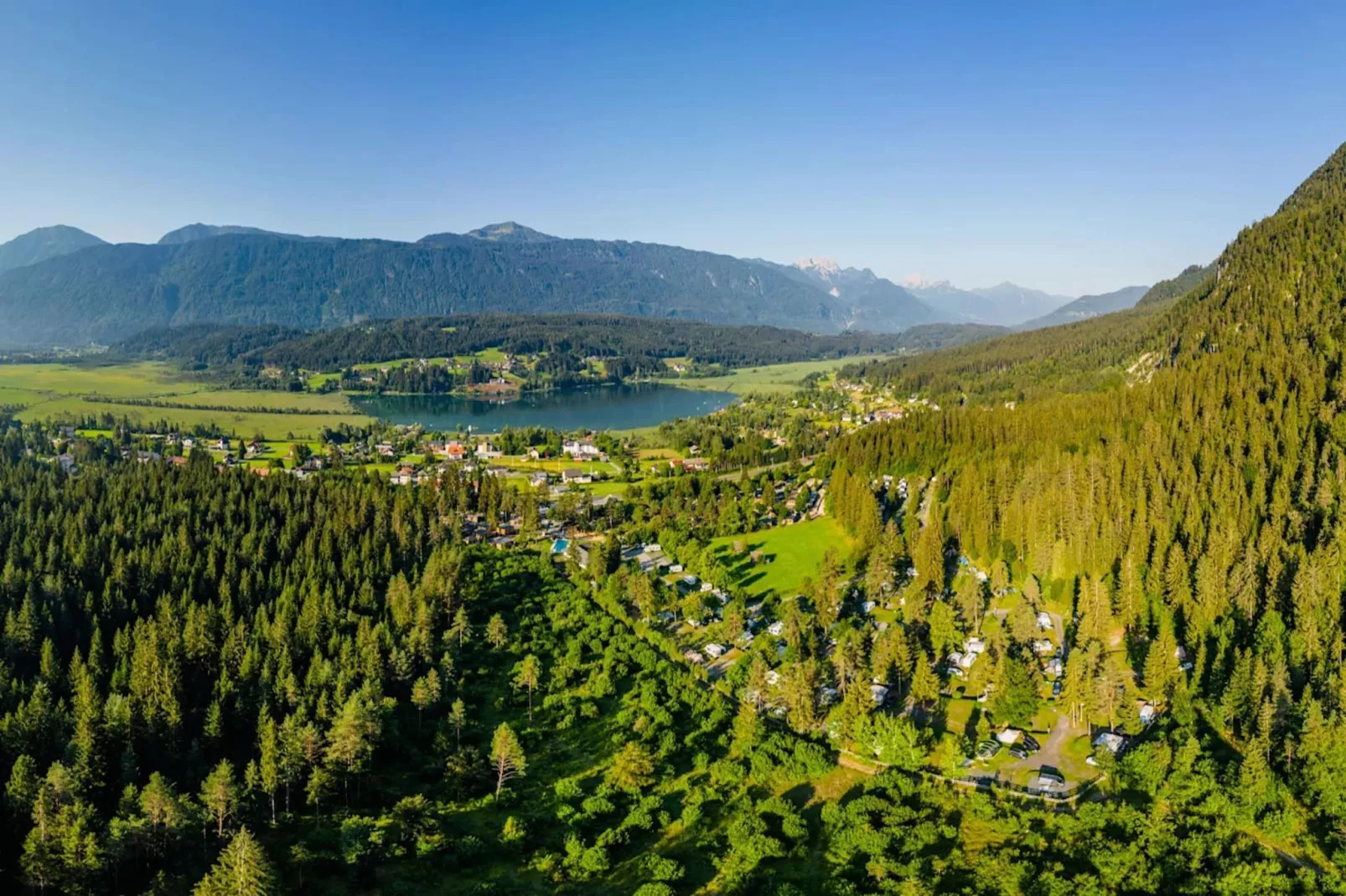Resort Pressegger See 2-Gebieden zomer 20km
