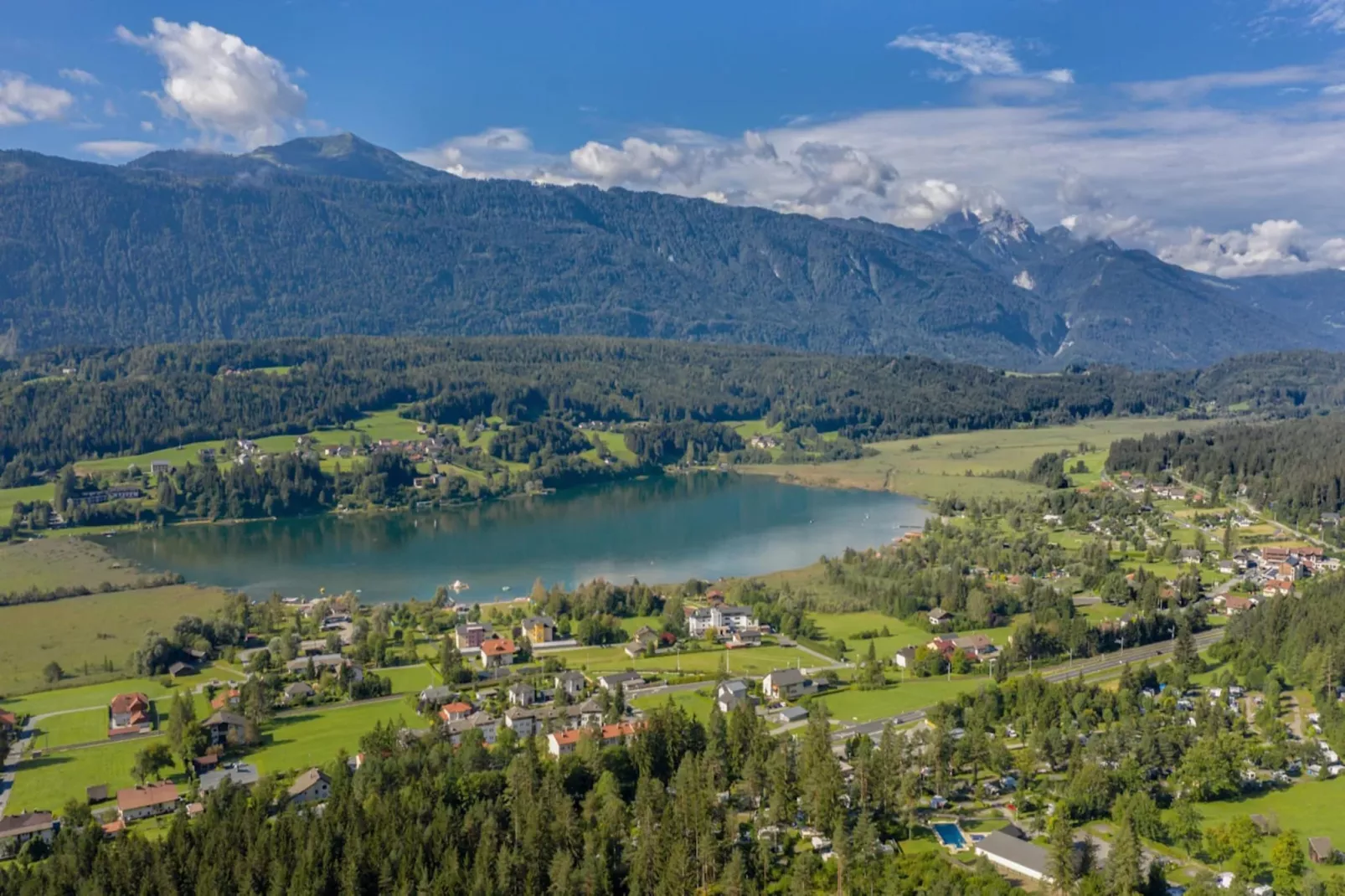 Resort Pressegger See 3-Gebieden zomer 20km