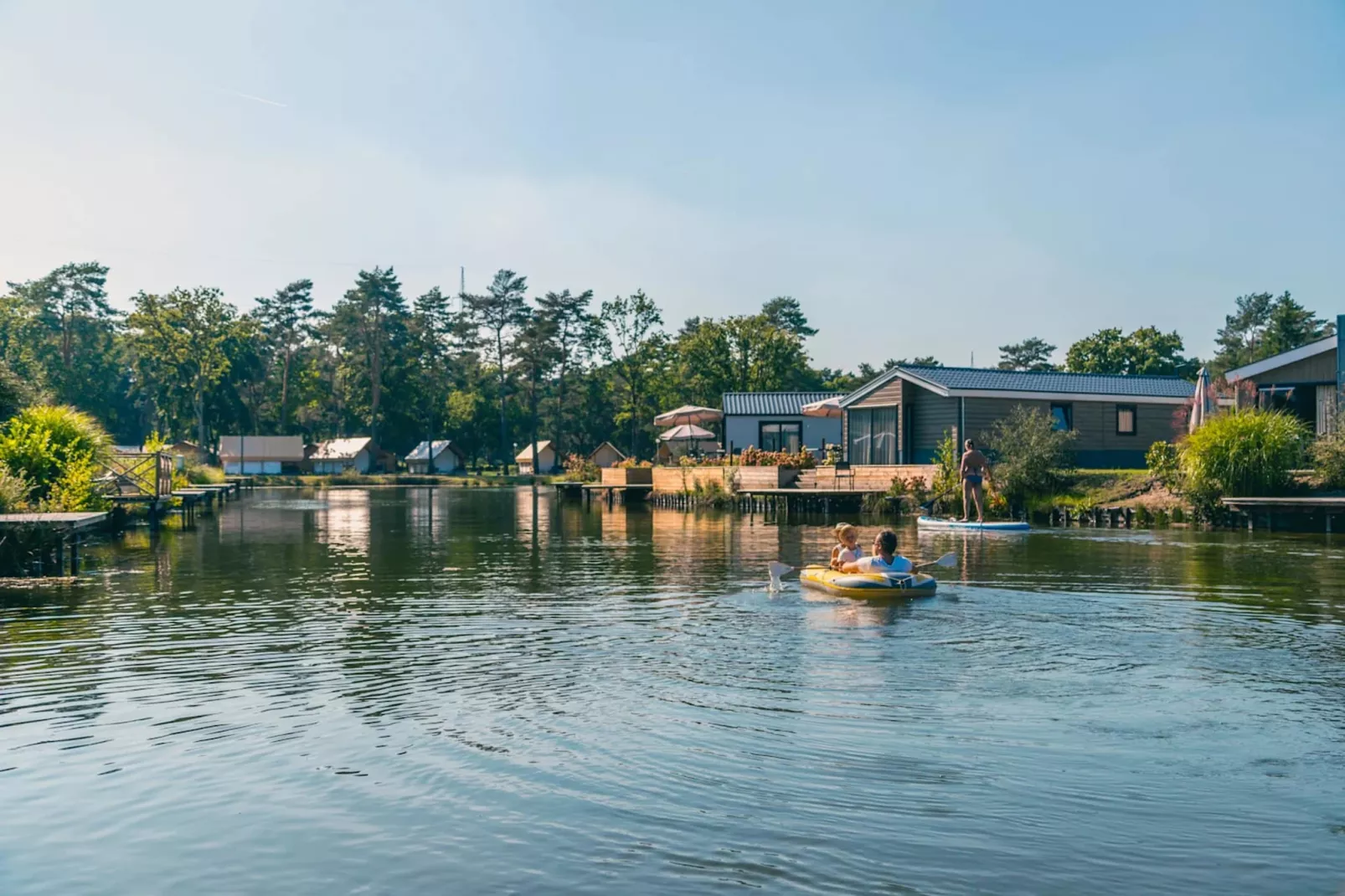 Resort Zilverstrand 10-Gebieden zomer 1km