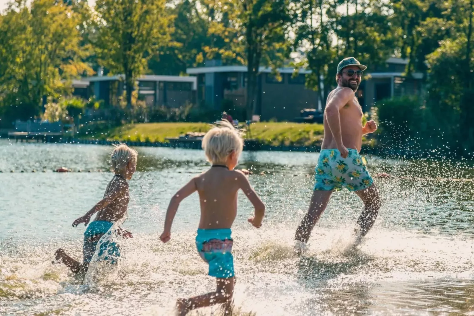 Resort Zilverstrand 10-Gebieden zomer 1km