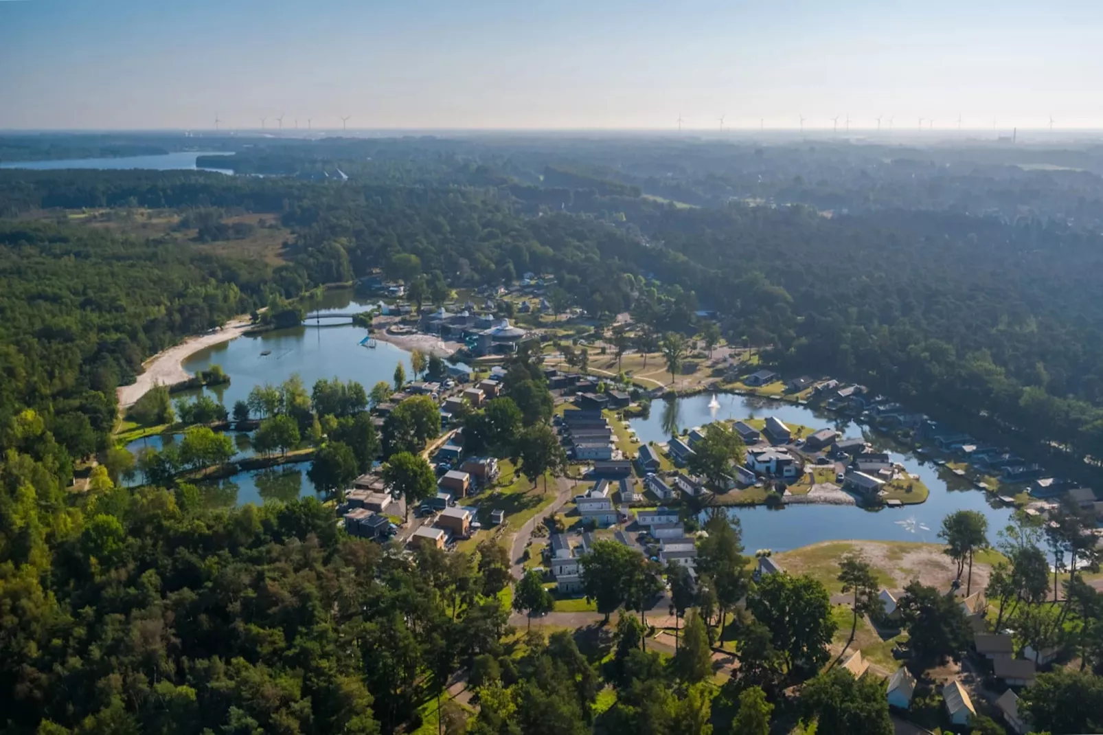 Resort Zilverstrand 10-Gebieden zomer 5km