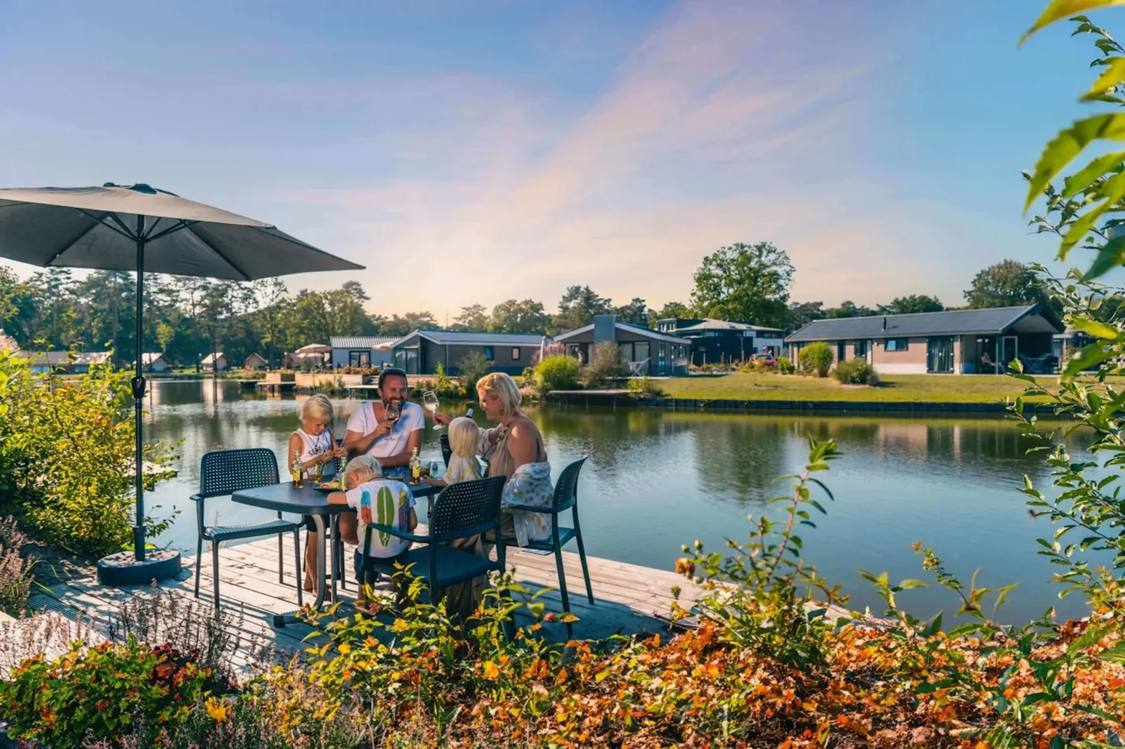 Resort Zilverstrand 10-Gebieden zomer 5km