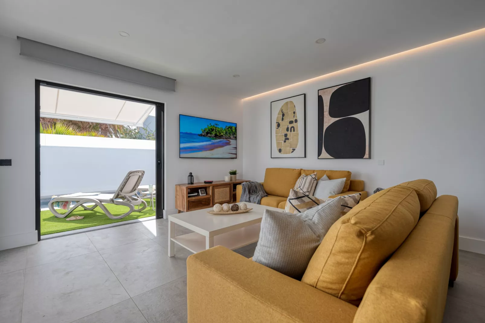 Casa Bali-Woonkamer