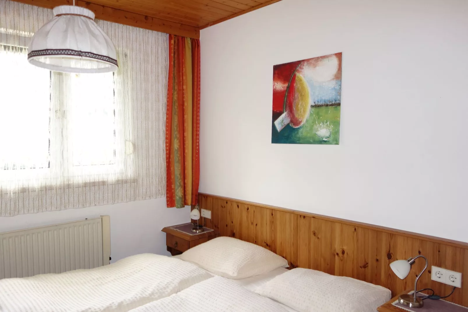 Gästehaus Pernull - Apartment 55qm mit Card Sommer-Slaapkamer