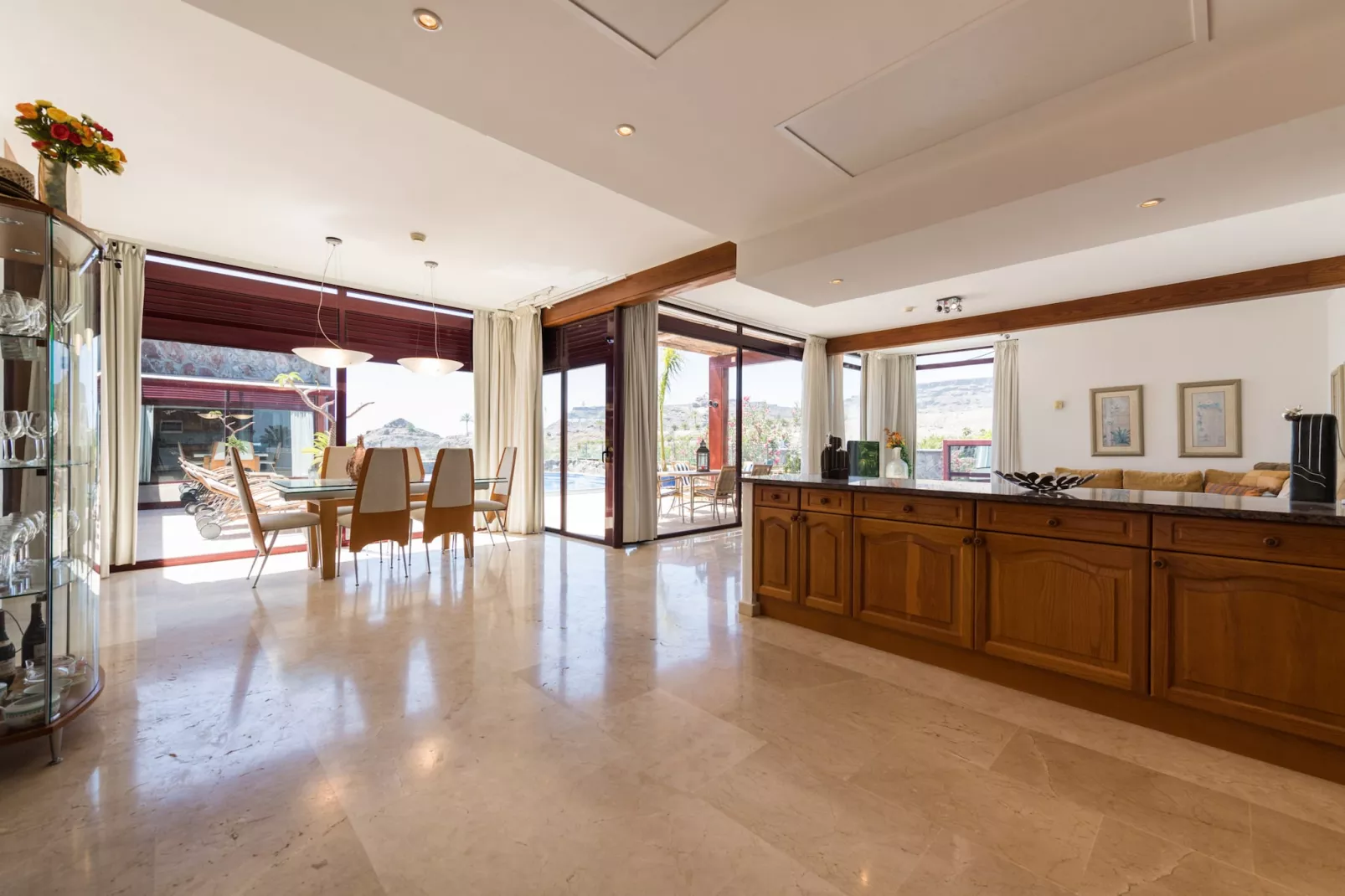 Casa Oceano-Eetkamer