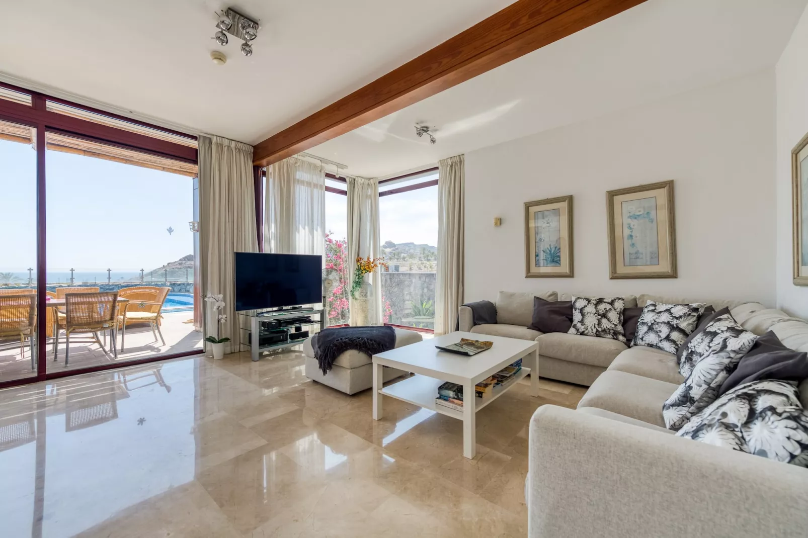 Casa Oceano-Woonkamer