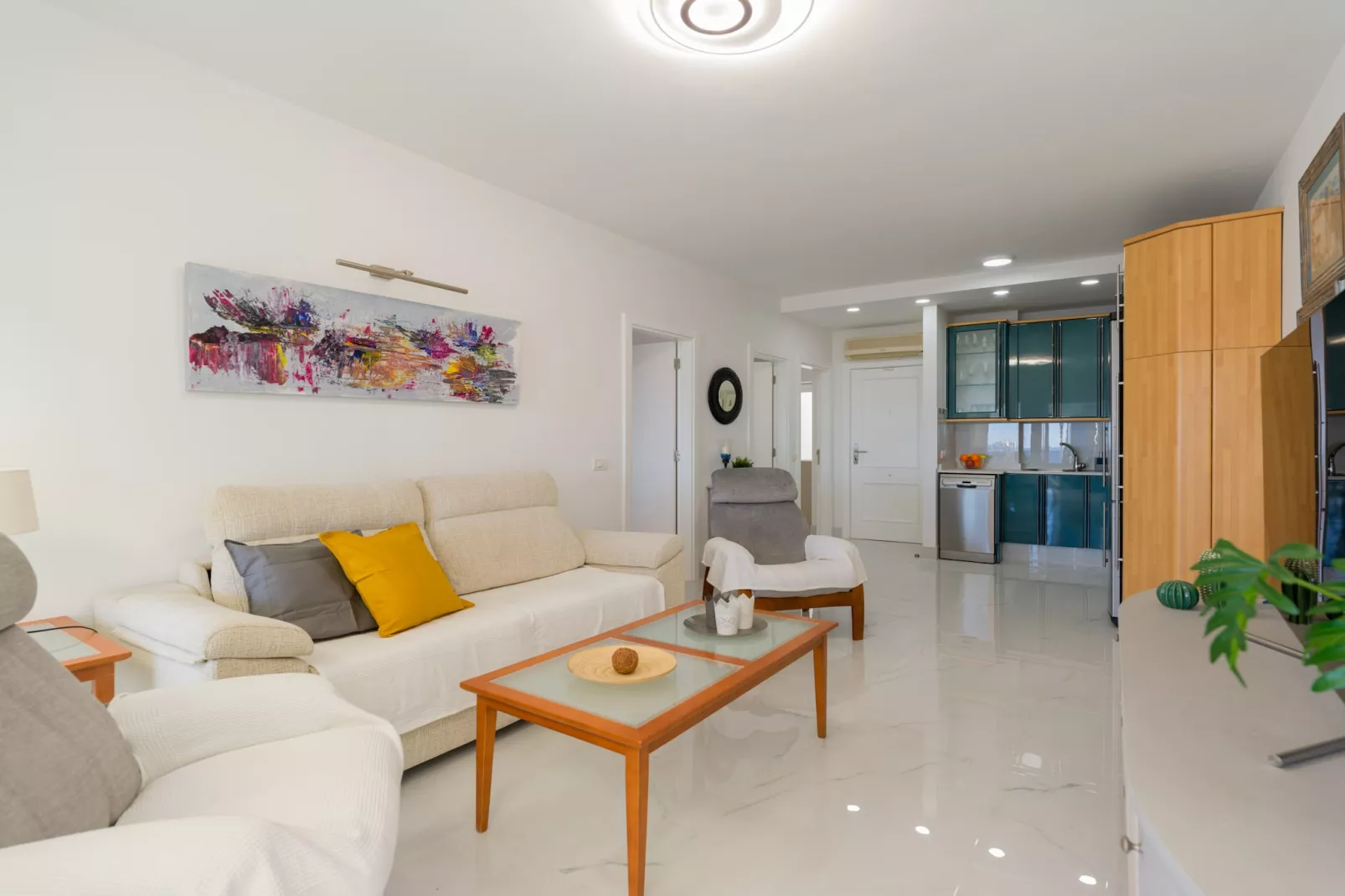 MOGAN BEACH BLUE SKY-Woonkamer