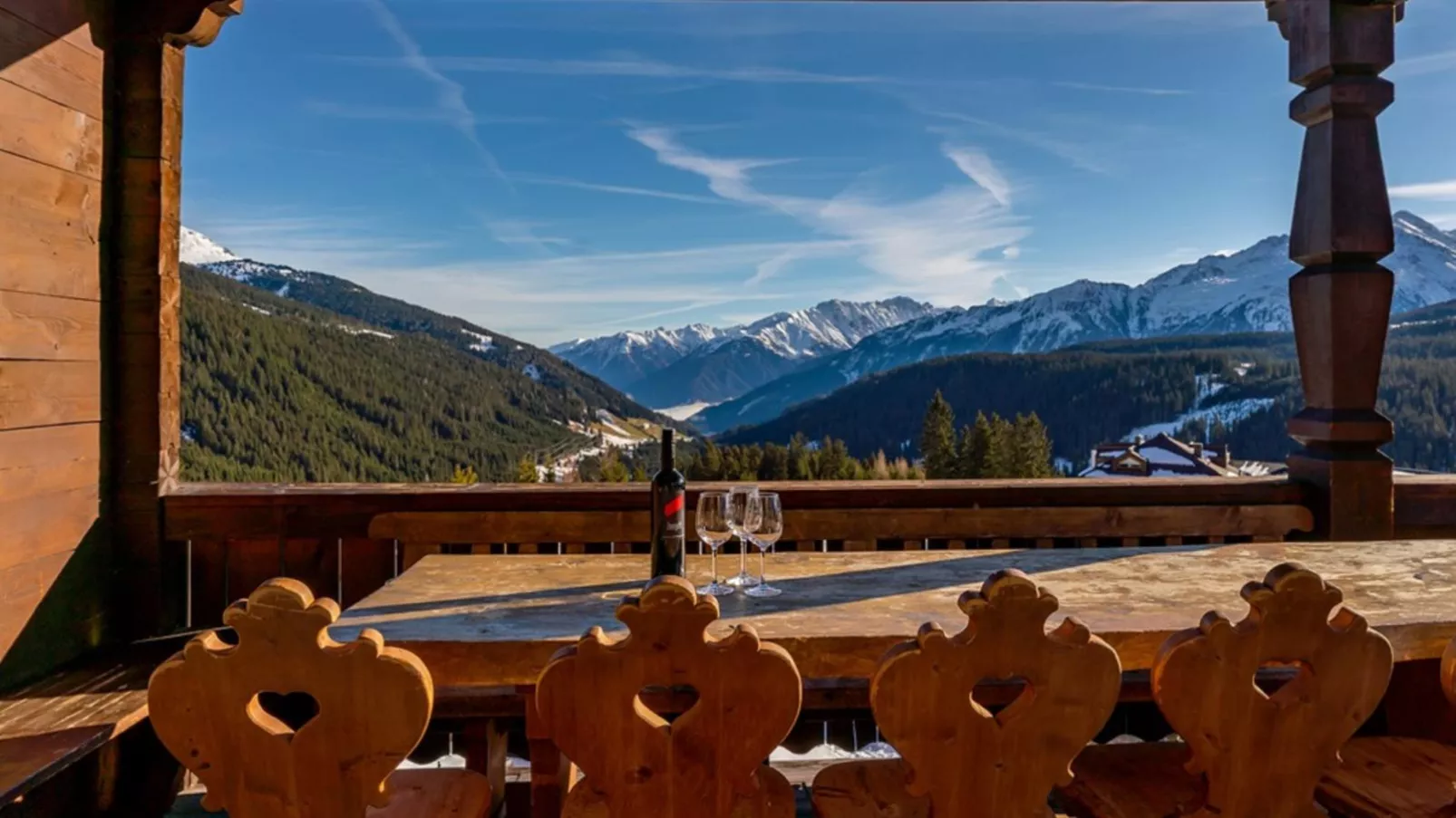 Chalet H Königsleiten-Eetkamer