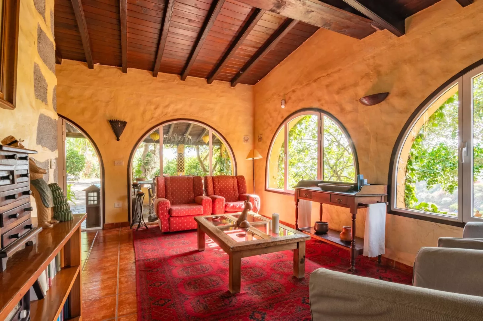 GC0125 Casa Los Arcos-Woonkamer