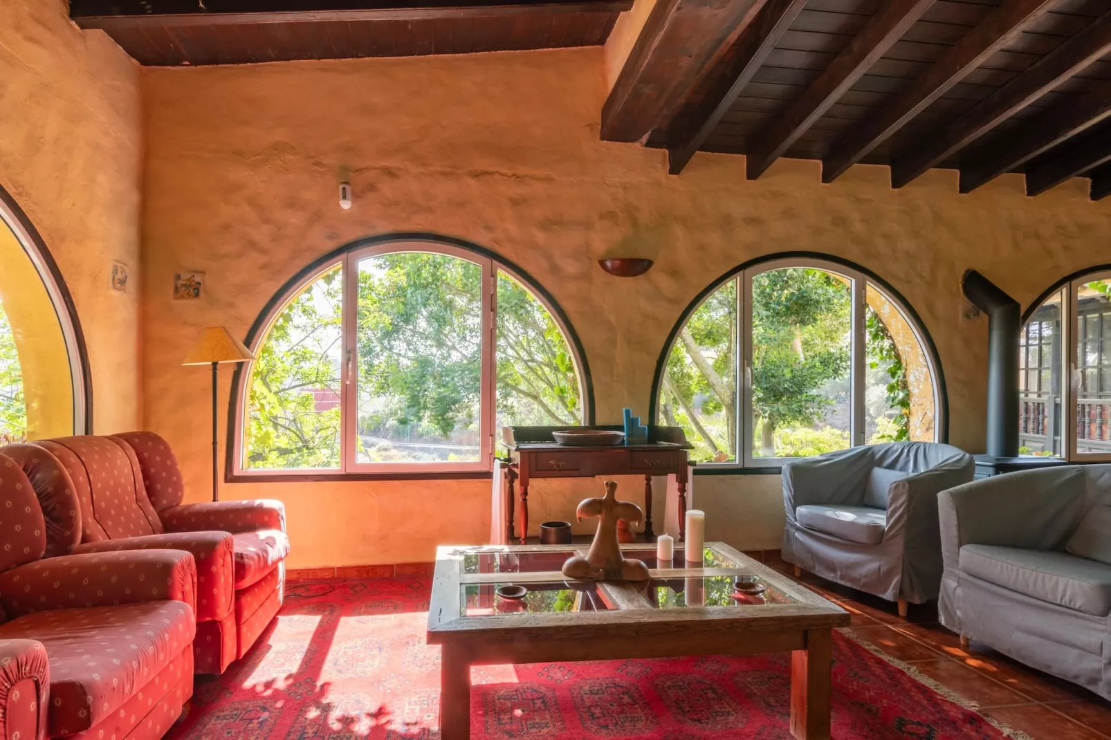 GC0125 Casa Los Arcos-Woonkamer