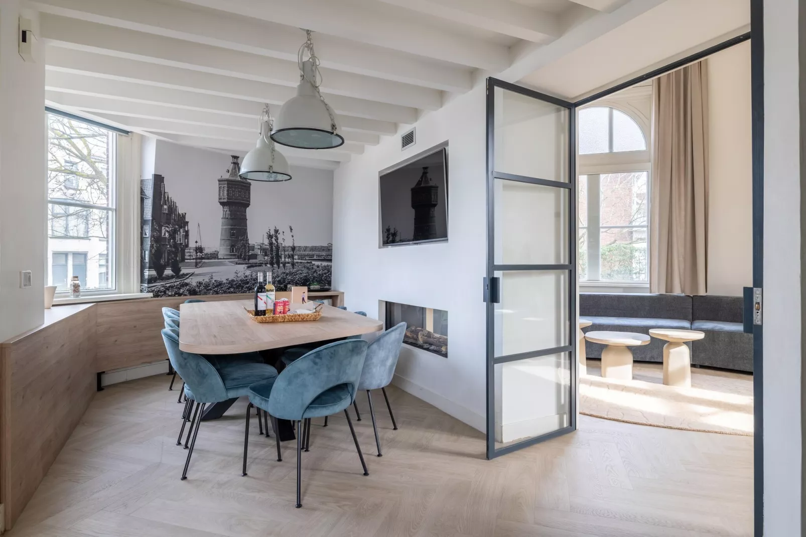 Watertoren Vlissingen 16 pax-Eetkamer