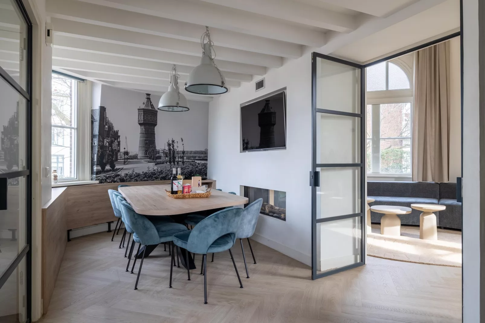 Watertoren Vlissingen 16 pax-Eetkamer