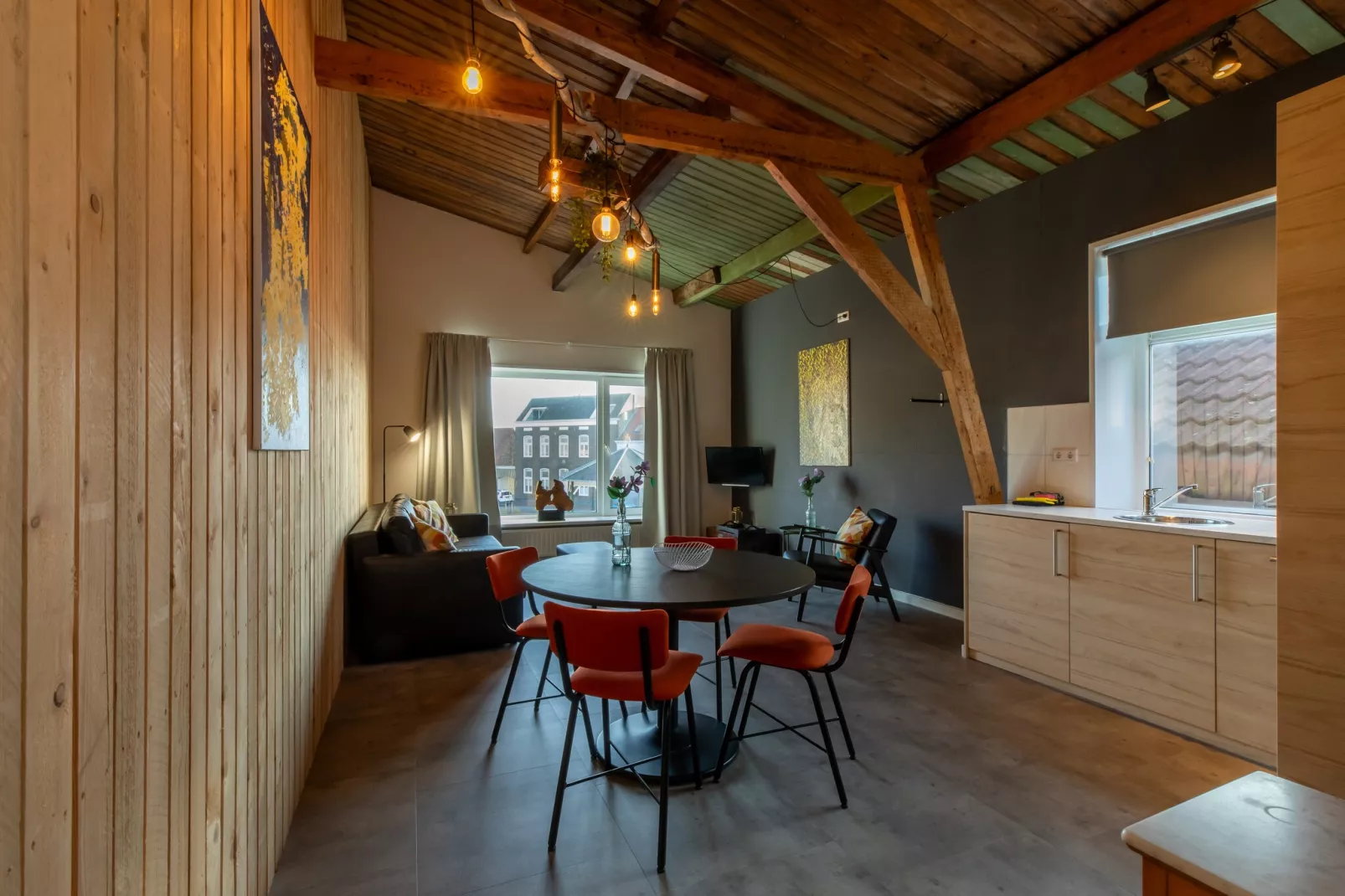 Groepsappartement Pleinzicht-Eetkamer