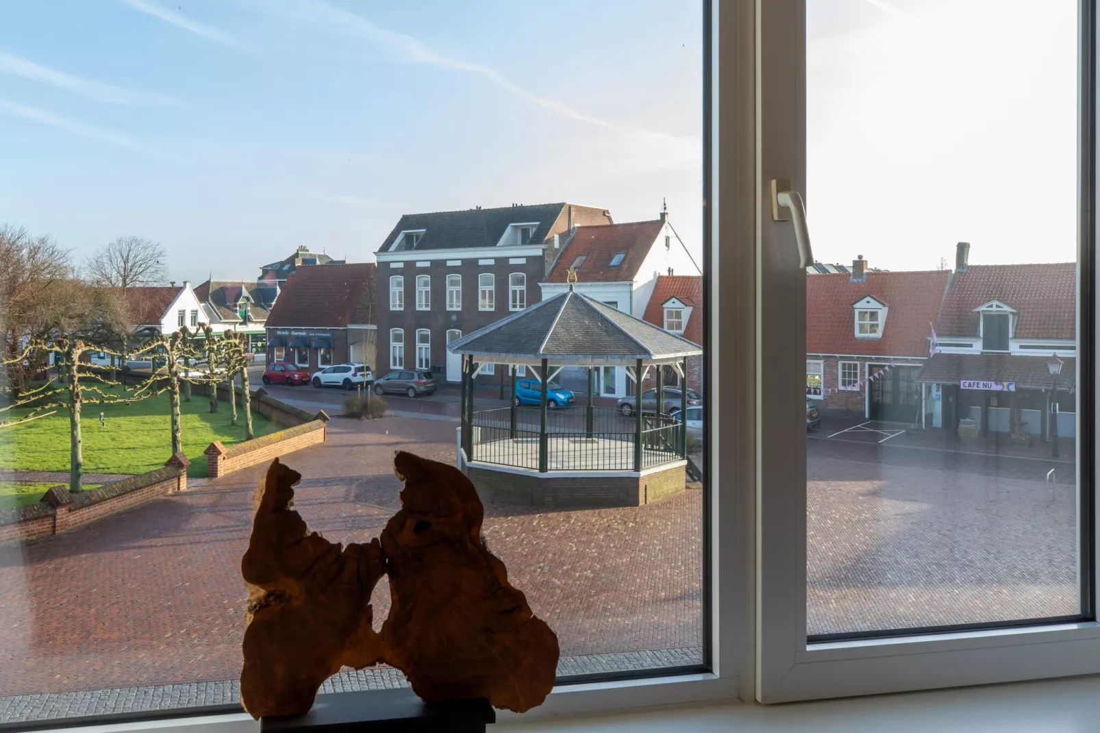 Groepsappartement Pleinzicht-Uitzicht zomer