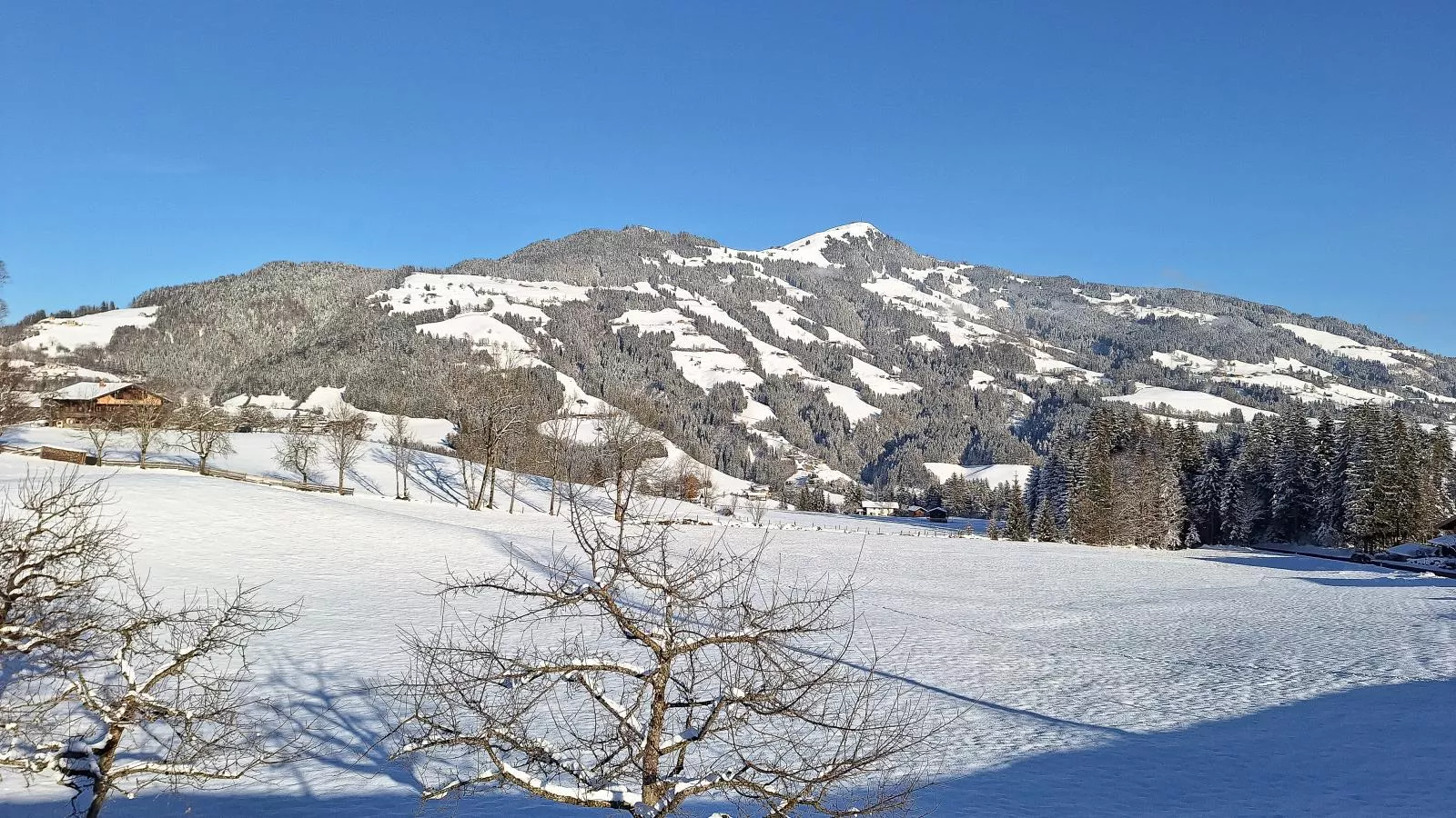 Landhaus Platzl-Gebied winter 1km
