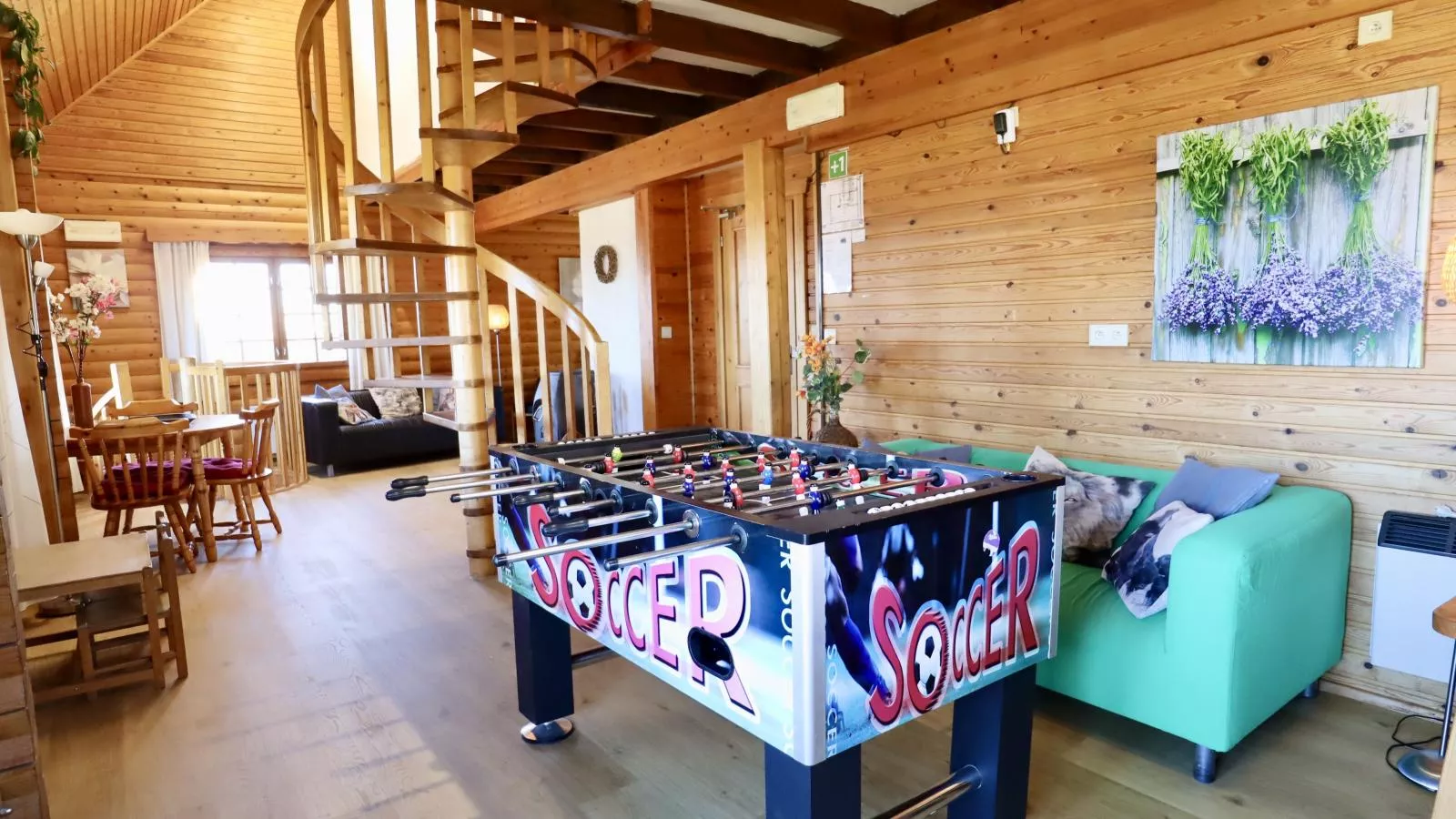 La Pomme de Pin-Recreatieruimte