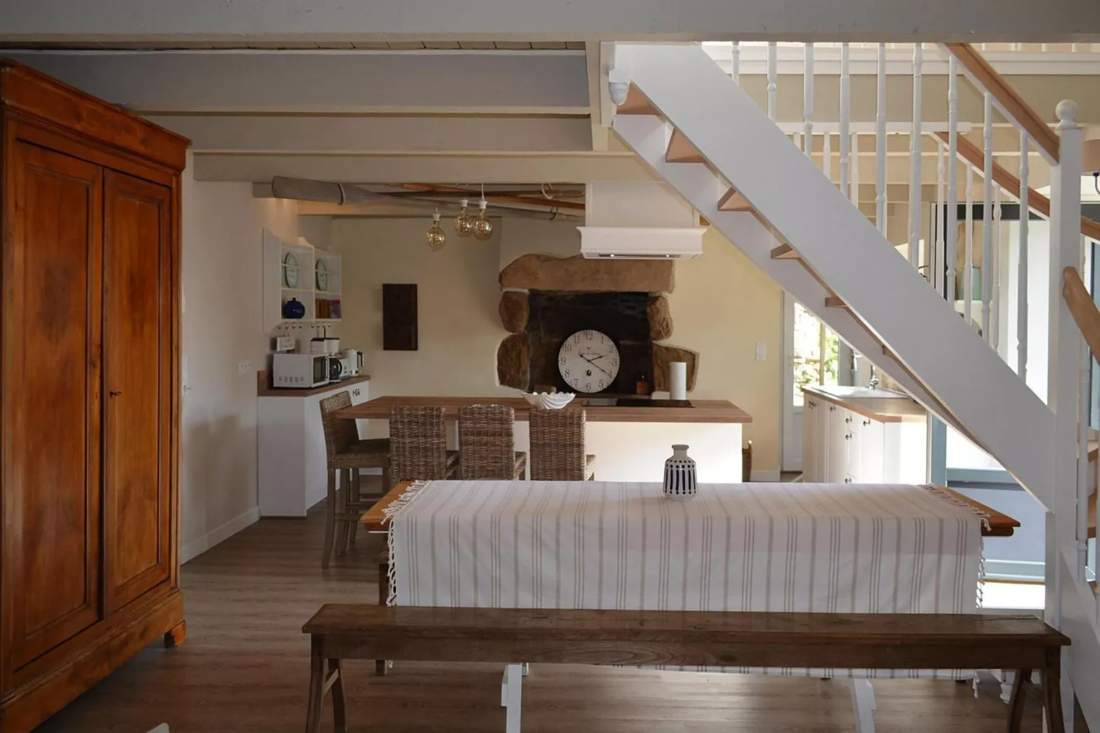 Holiday home Plougasnou-Woonkamer