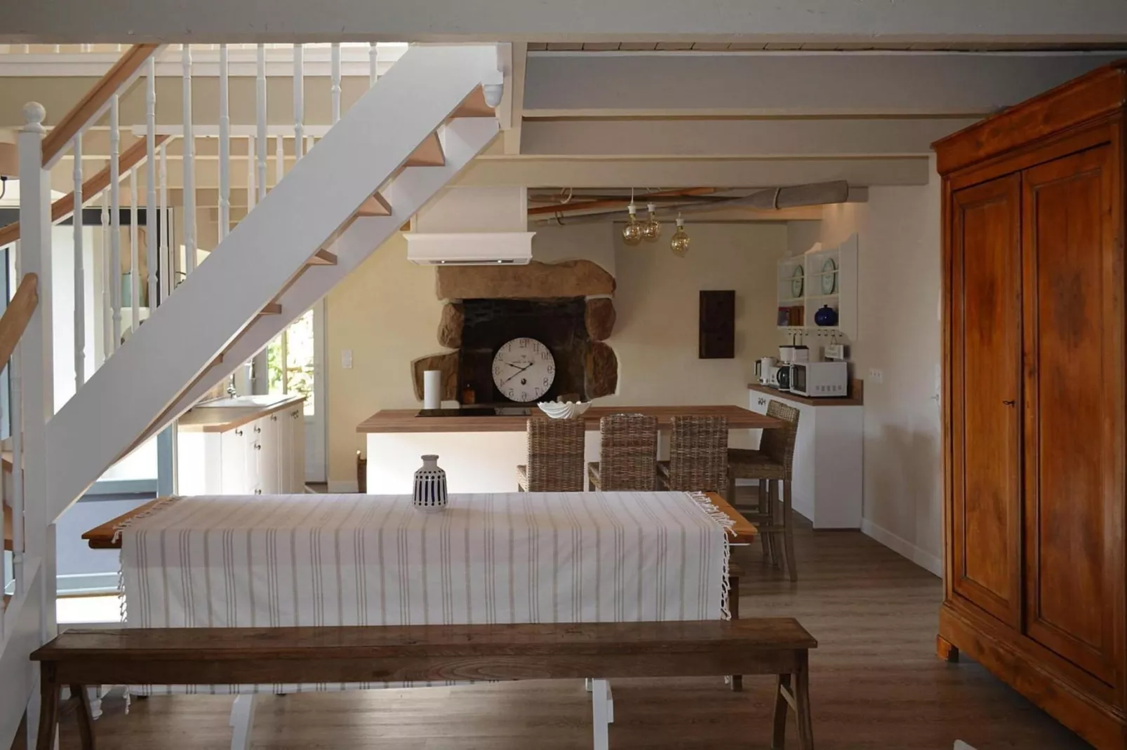 Holiday home Plougasnou-Woonkamer