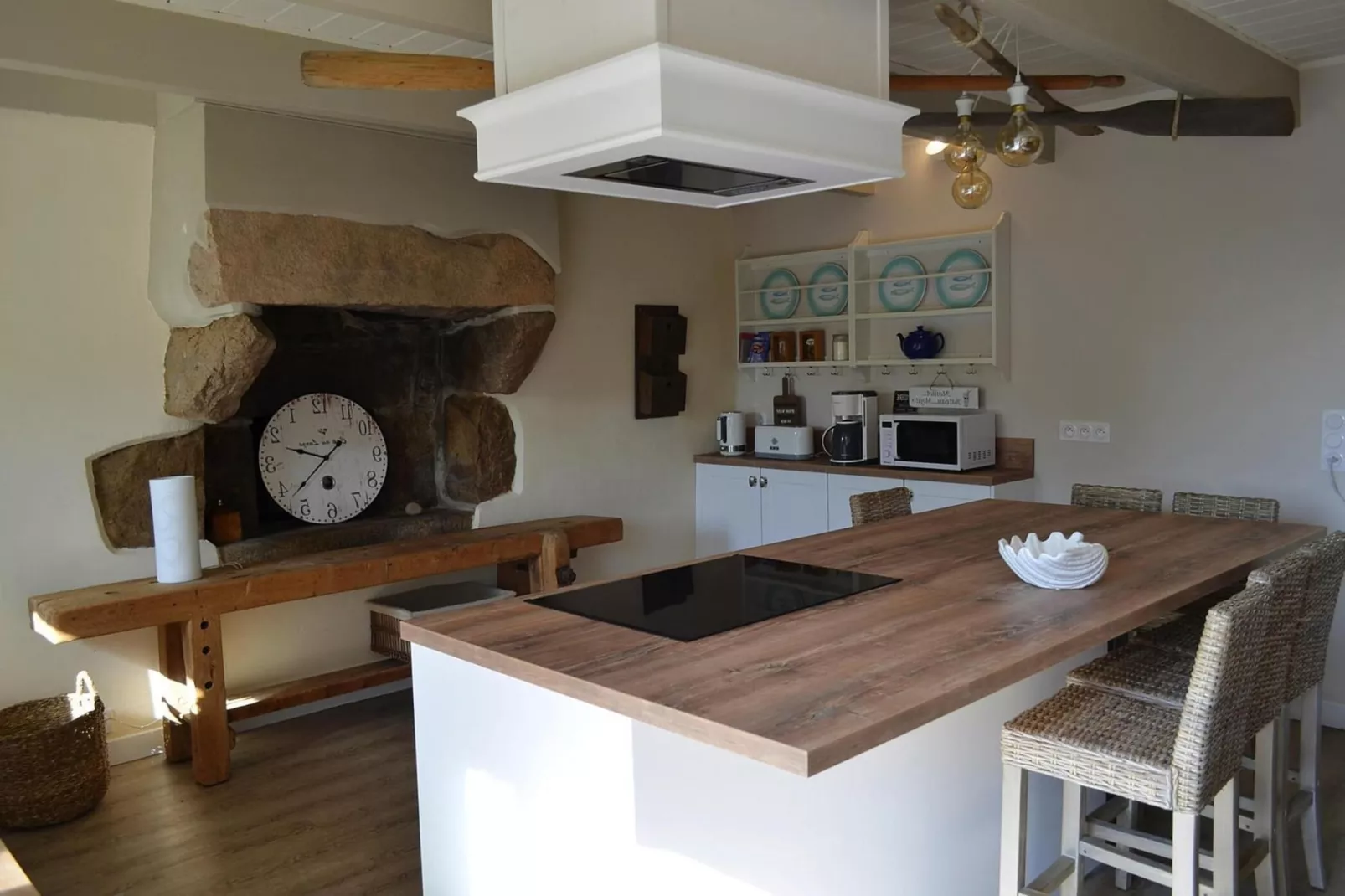 Holiday home Plougasnou-Eetkamer