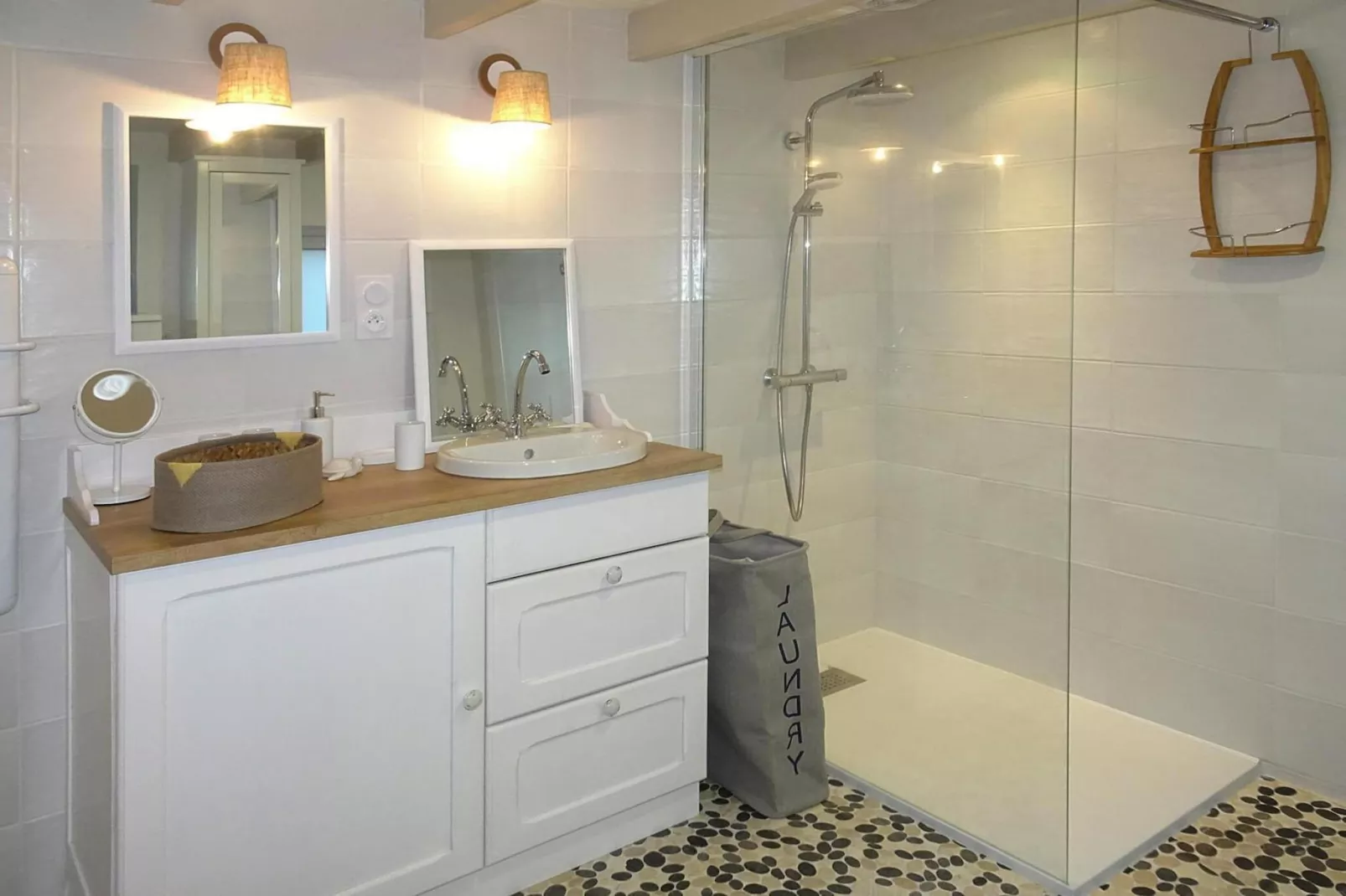 Holiday home Plougasnou-Badkamer