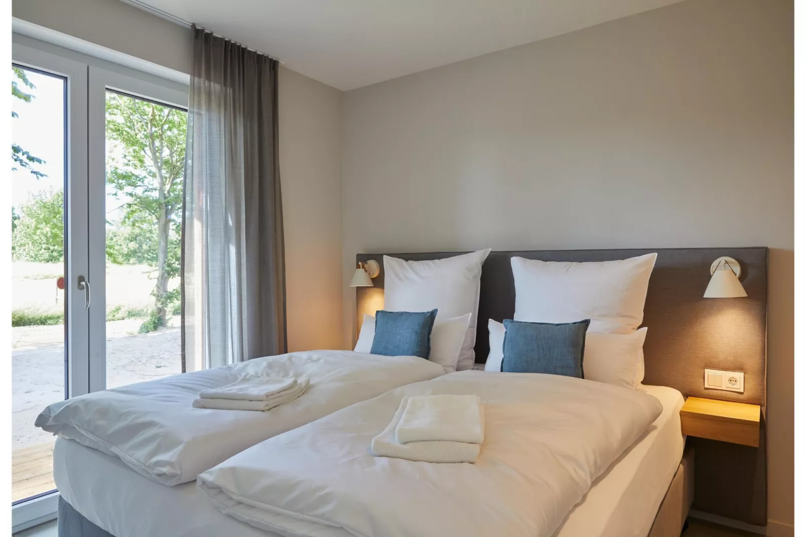 Bades Huk Hohenkirchen-1 Schlafzimmer-Slaapkamer