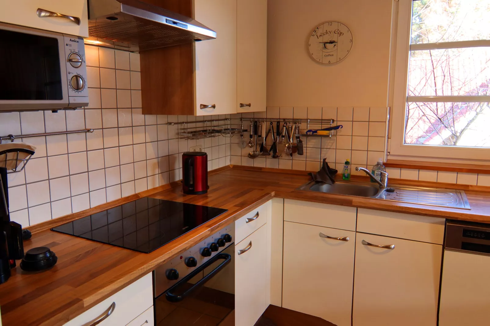 Dünenwaldhaus links Typ 1-Keuken