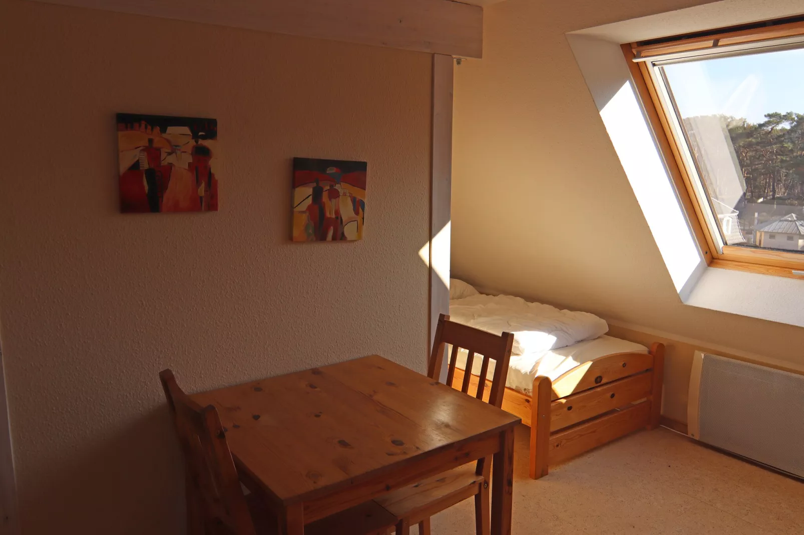 Dünenwaldhaus links Typ 1-Slaapkamer