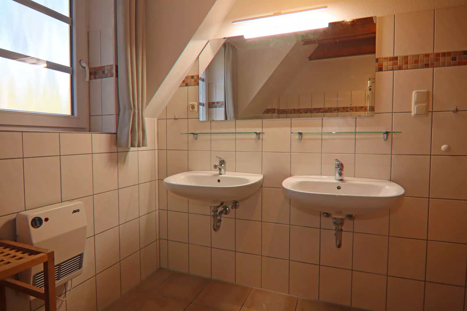 Dünenwaldhaus links Typ 1-Badkamer