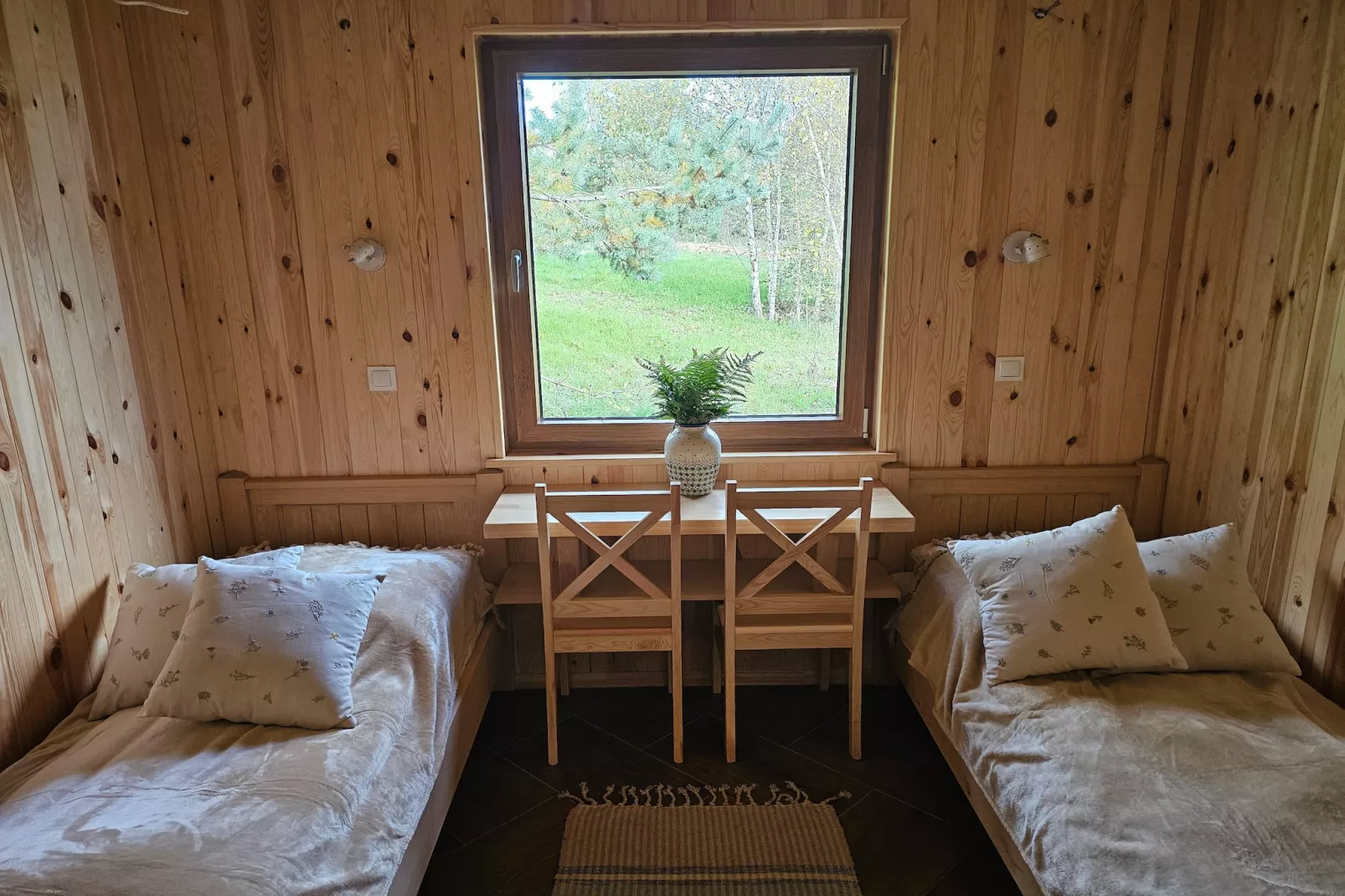Domek wakacyjny LAWENDA dla max 6 osób Grąbczyn-Slaapkamer