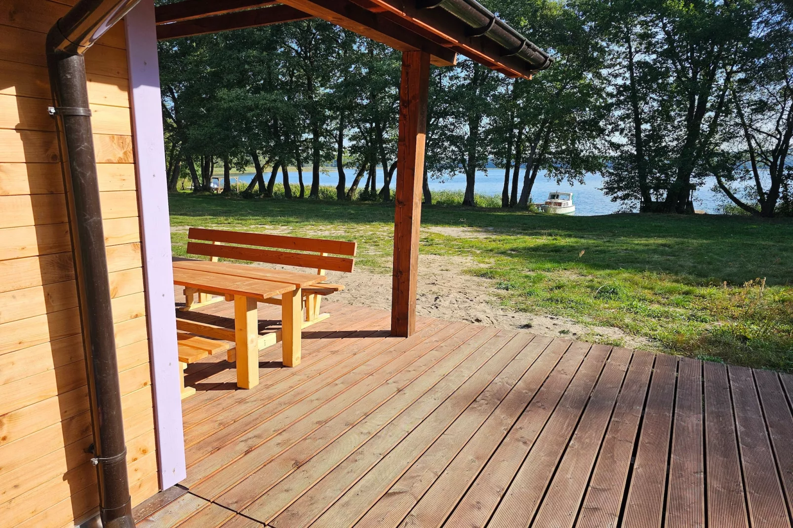 Domek wakacyjny LAWENDA dla max 6 osób Grąbczyn-Terrasbalkon