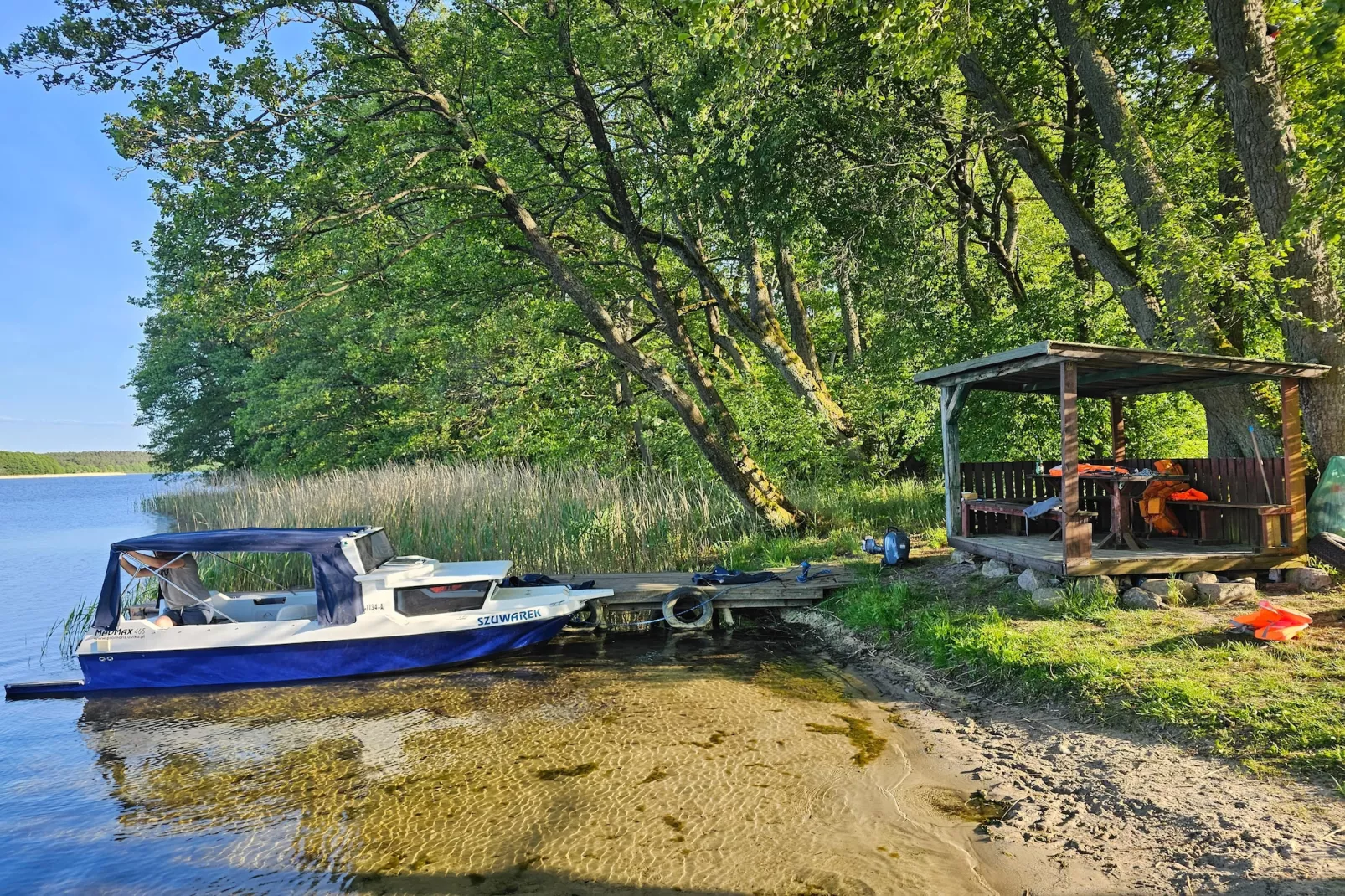 Domek wakacyjny LAWENDA dla max 6 osób Grąbczyn-Gebieden zomer 1km