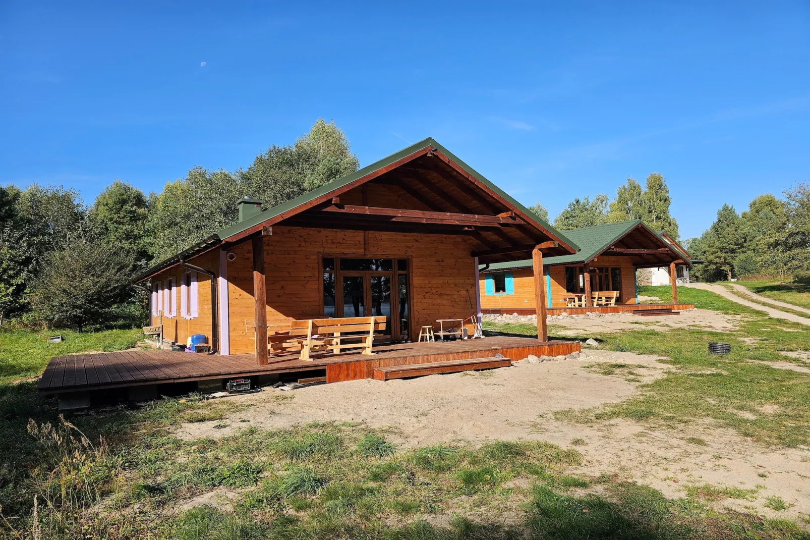 Domek wakacyjny LAWENDA dla max 6 osób Grąbczyn-Buitenlucht
