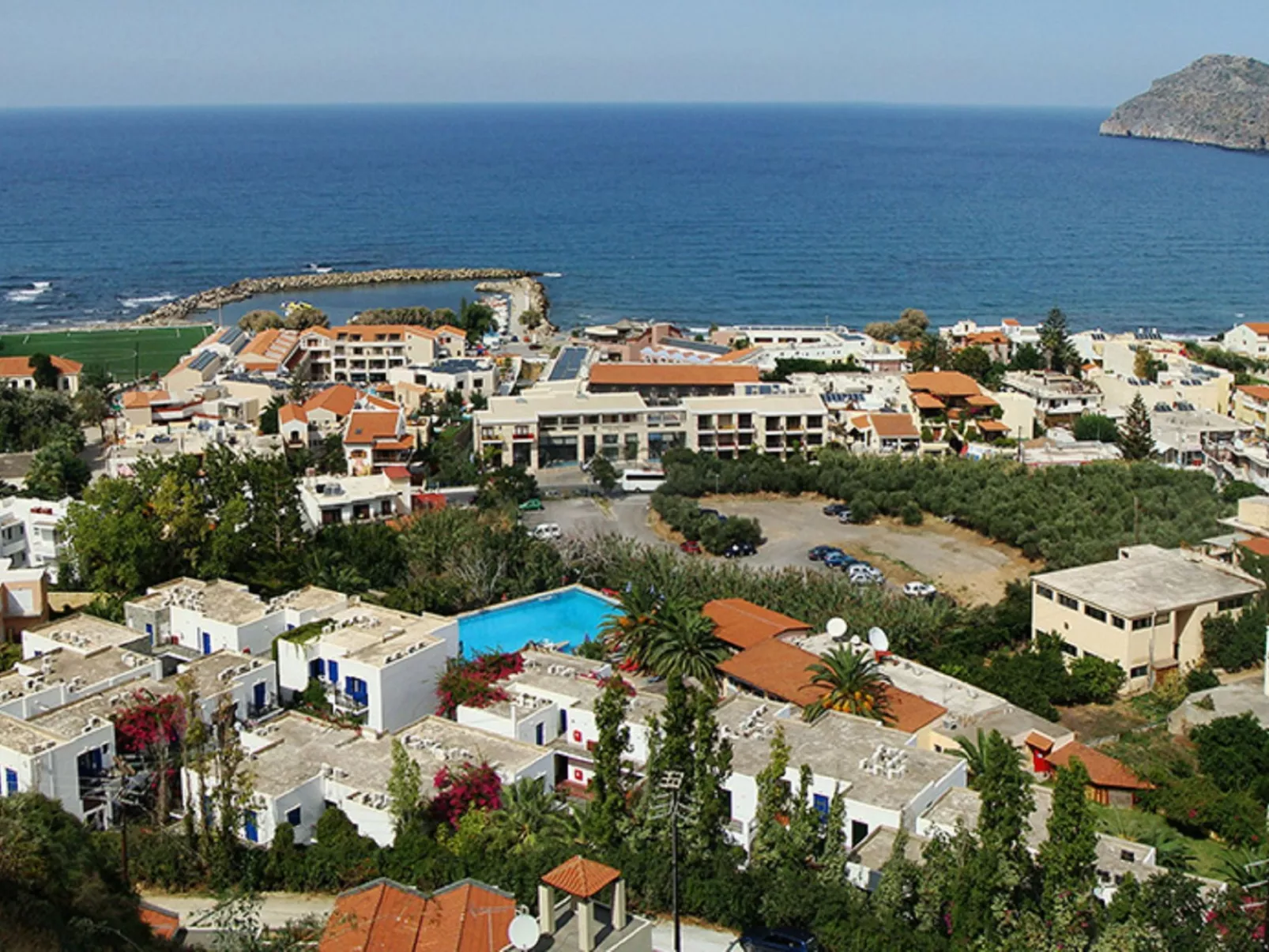 Caldera Platanias 4Bedroom-Buiten