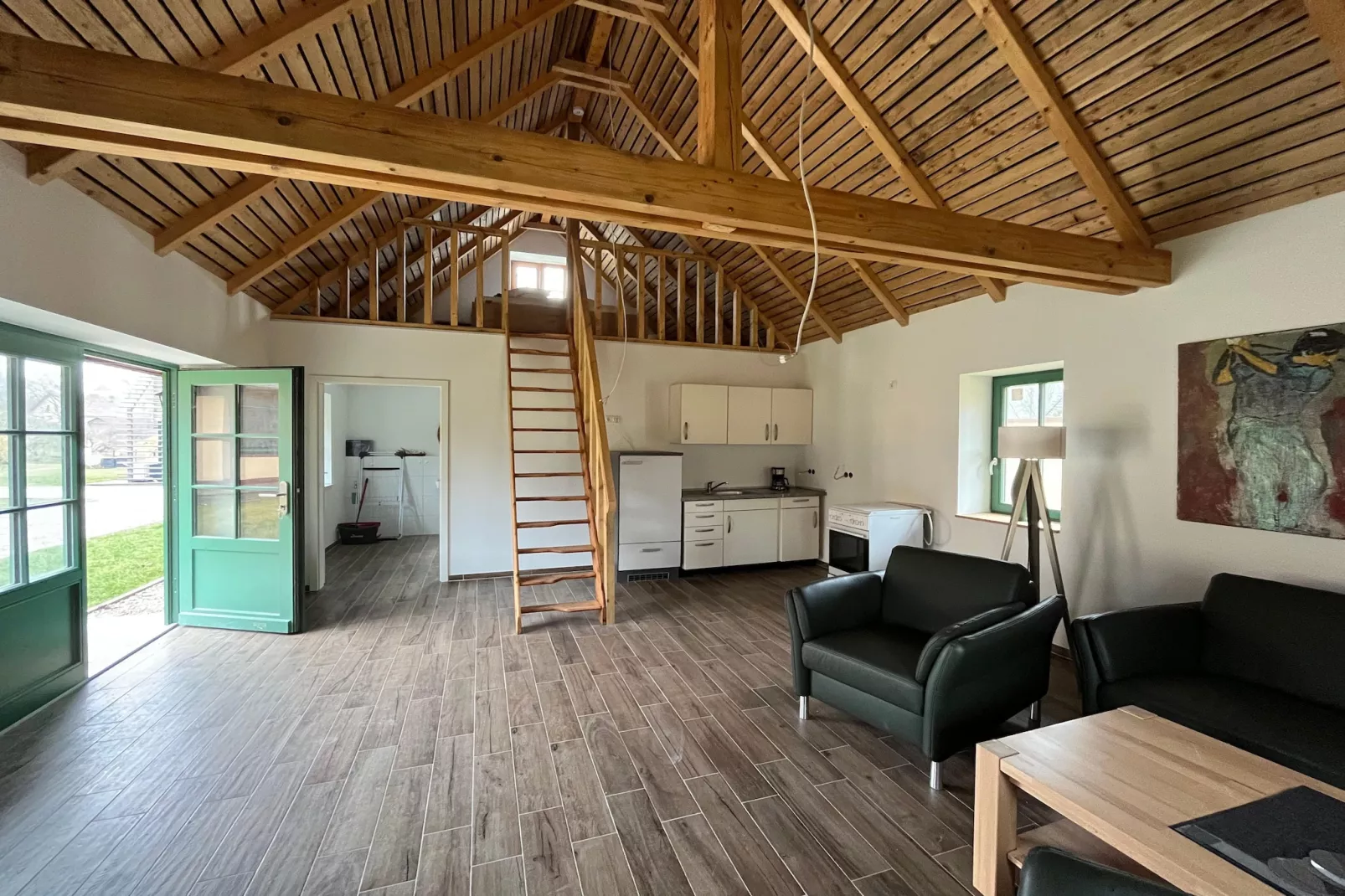 Ferienhaus Landliebe-Woonkamer