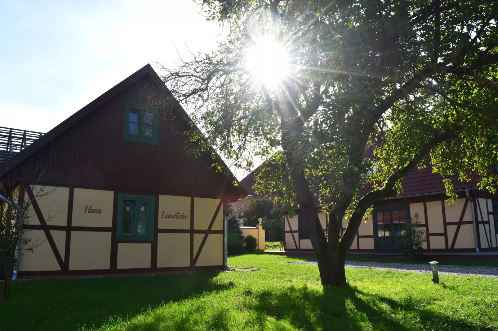 Ferienhaus Landliebe-Buitenkant zomer