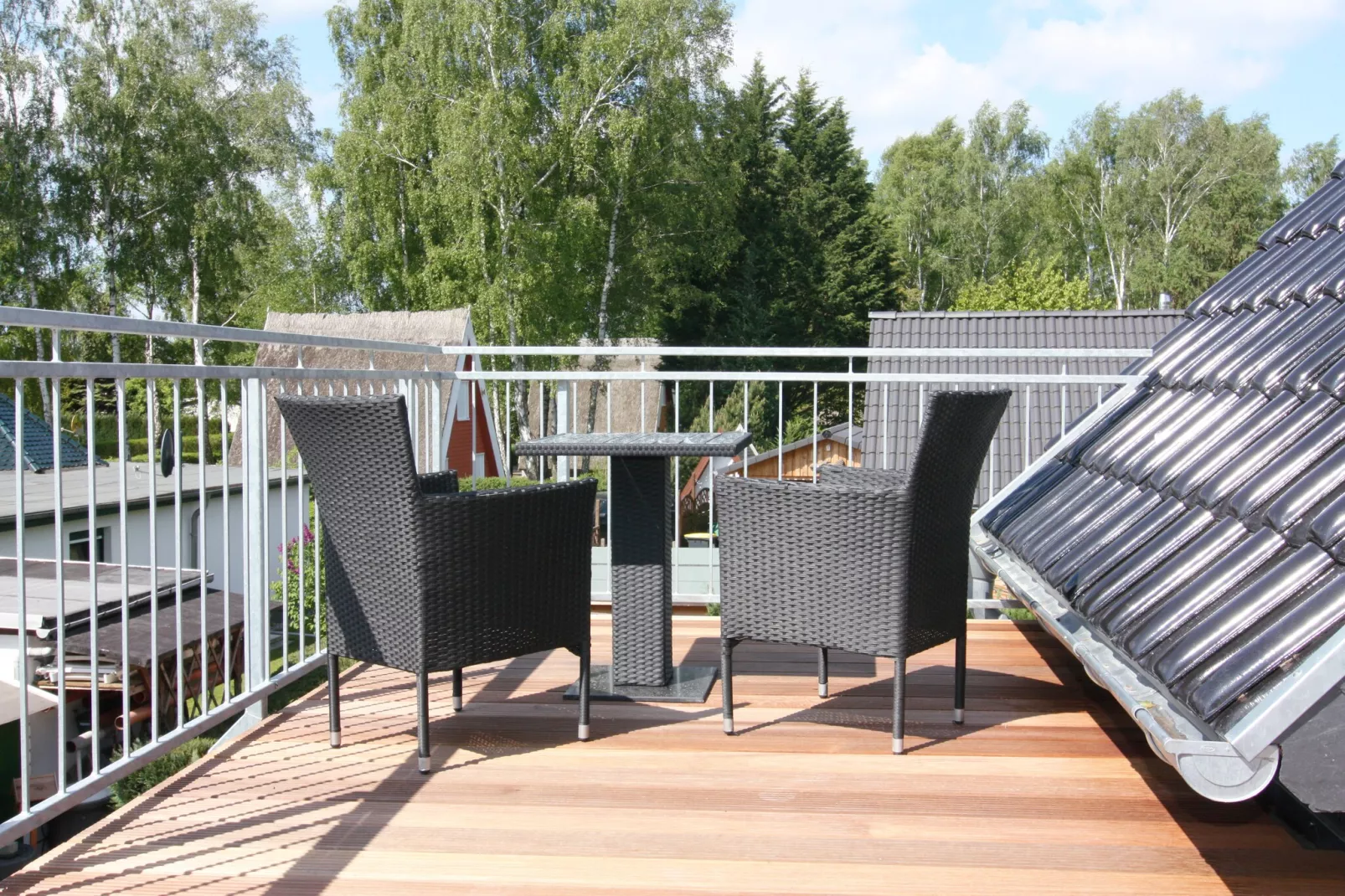 Ferienhaus in Trassenheide-Terrasbalkon