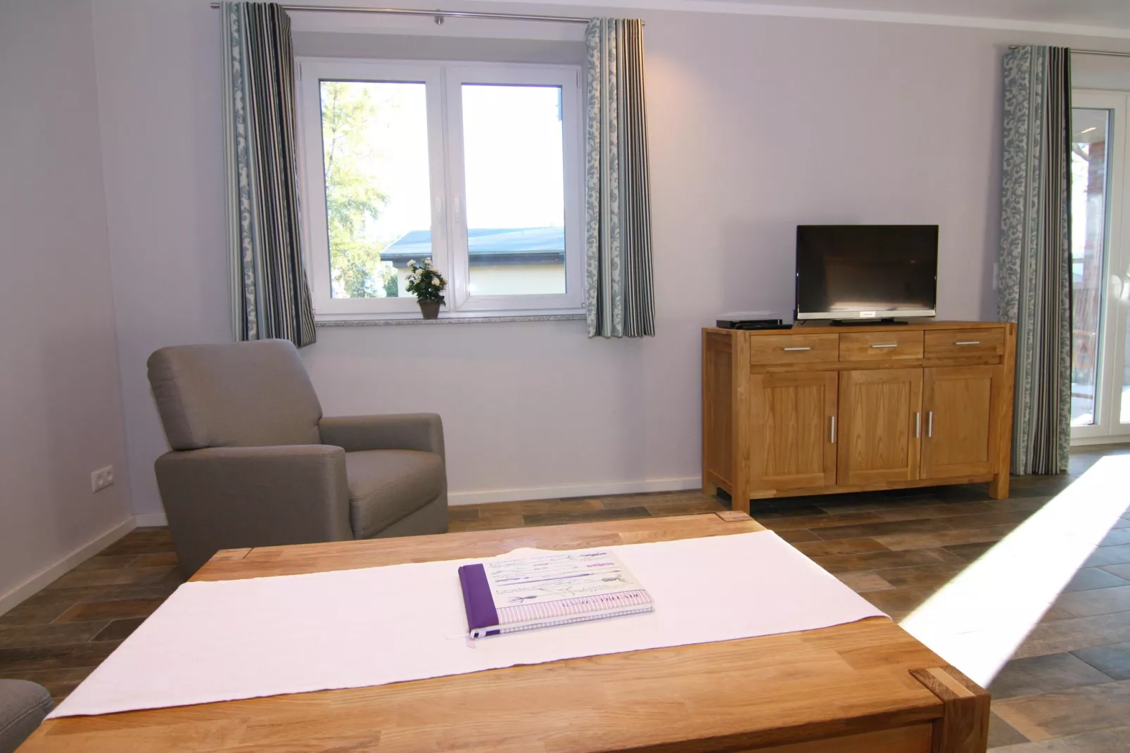 Ferienhaus in Trassenheide-Woonkamer