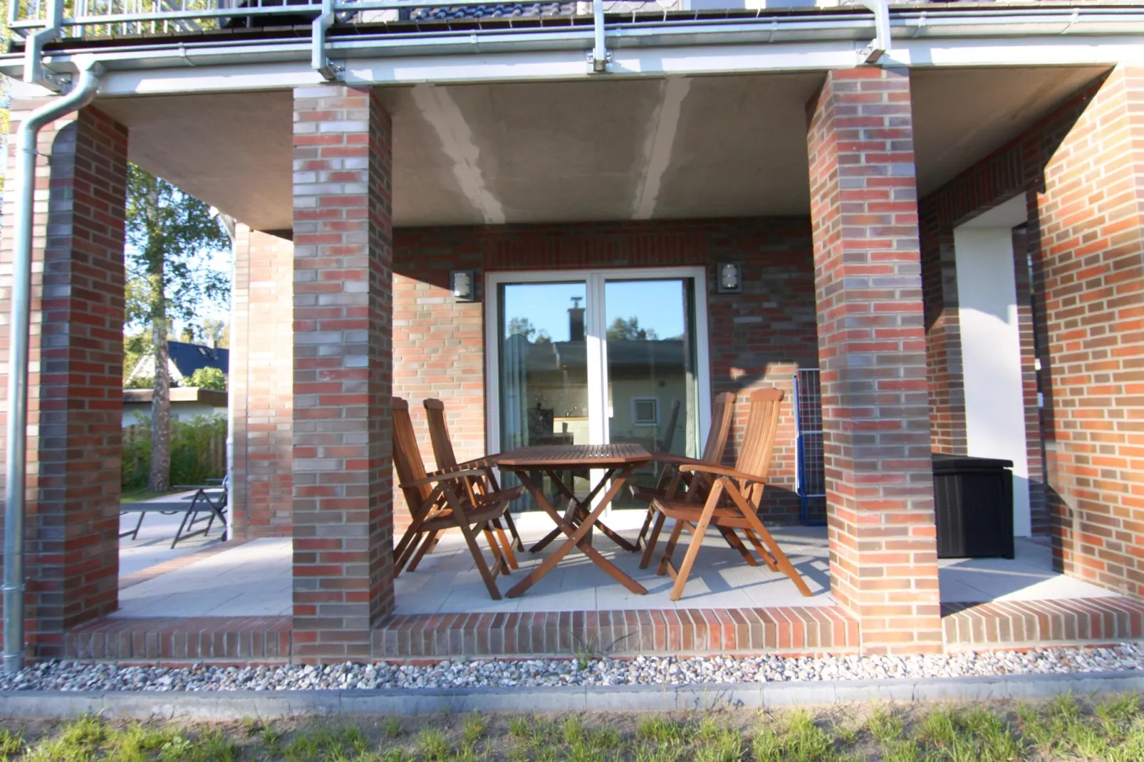 Ferienhaus in Trassenheide-Terrasbalkon
