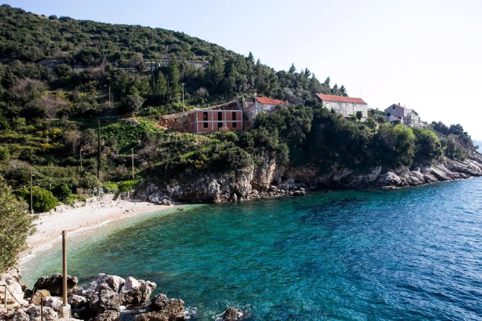 Apartments Neve - One-Bedroom Apartment with Balcony and Sea View-Sfeer