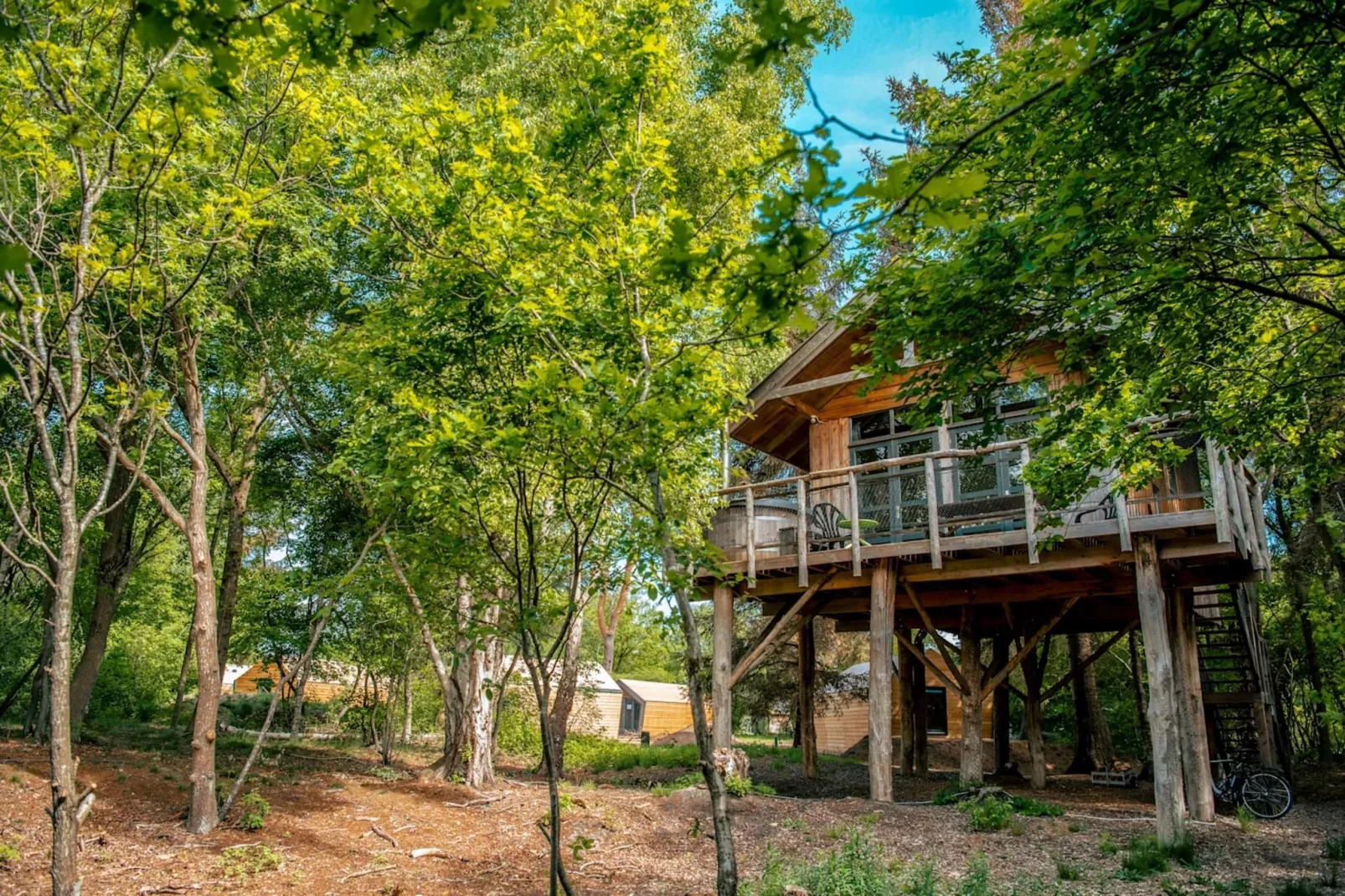 Resort Ruinen 8-Gebieden zomer 1km